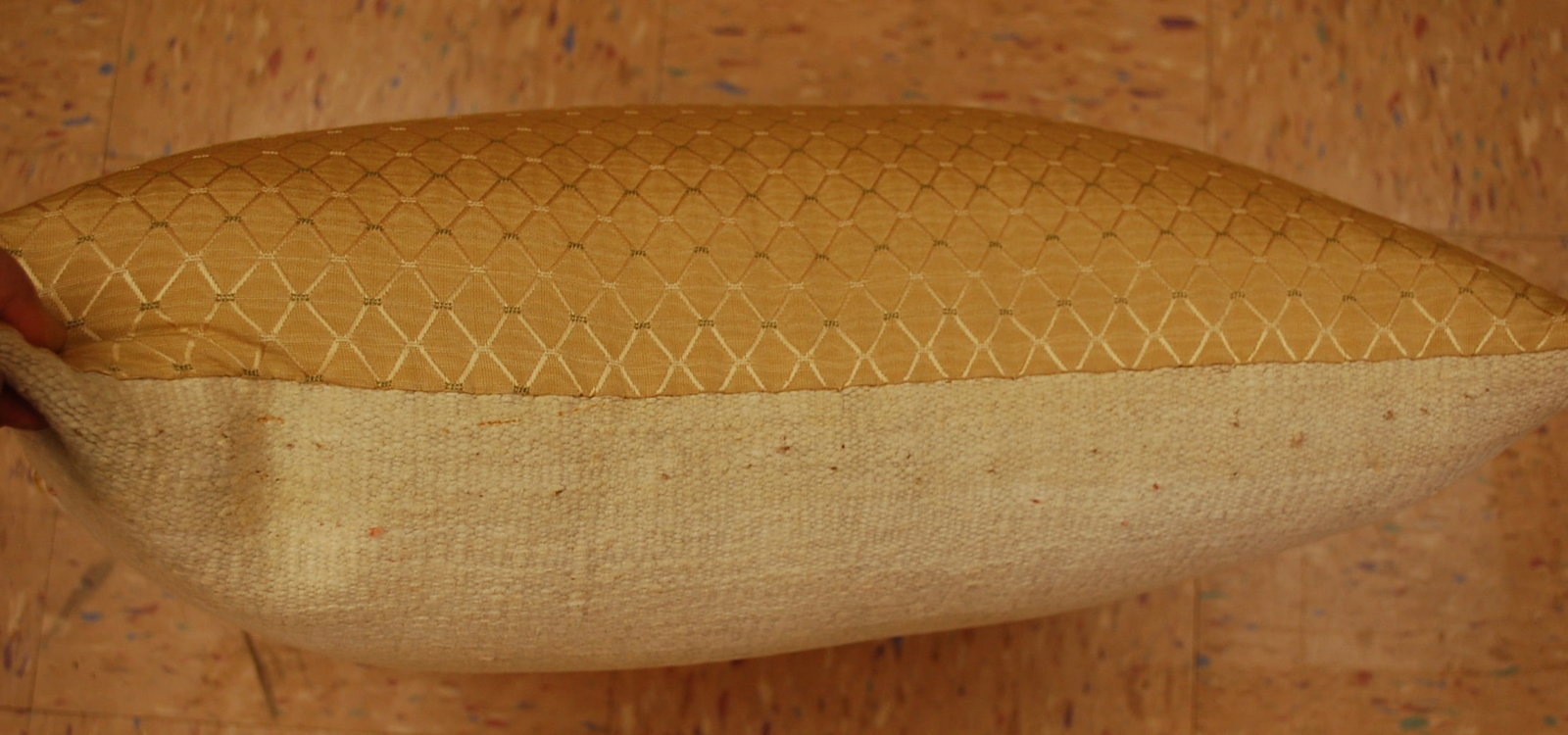 Hand-Made Pillow Cushion Rug 1'6" x 1' 8" - 4