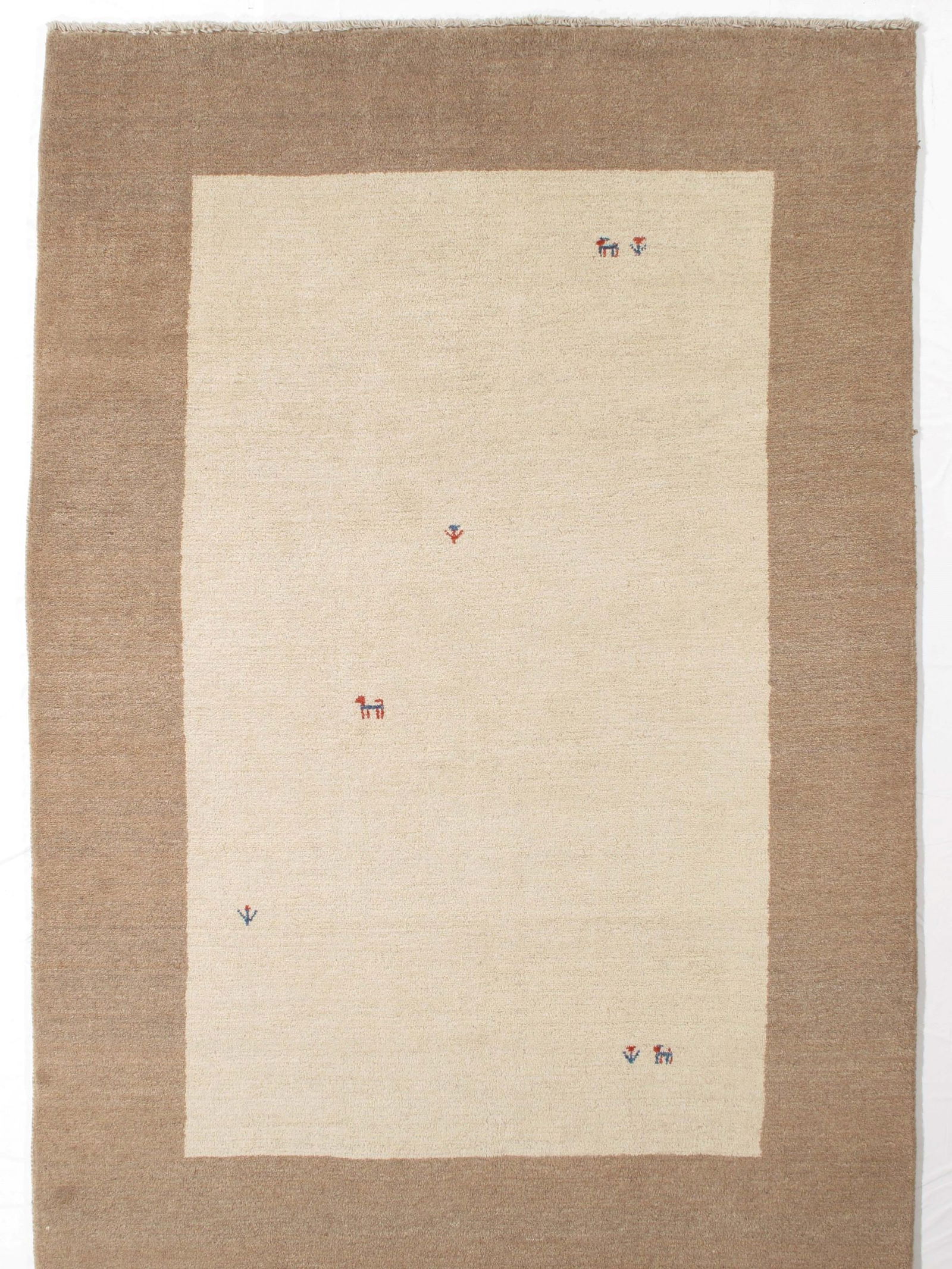 Gabbeh Persain 6.9x9.9: Title: Gabbeh Persain 6.9x9.9 Origin: Iran Year:New Materials:wool Size:6.9x9.9 Description:Persian Gabbeh Reserve: $1,600.00 Shipping: Domestic: Flat-rate of $150.00 to anywhere within th