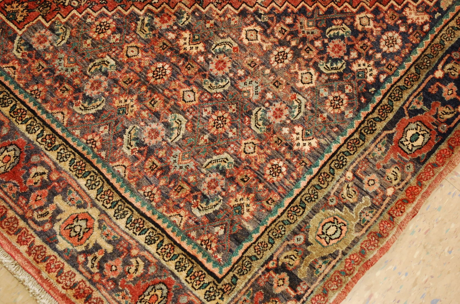 PERSIAN BIJAR RUG 5.1x7 - 9