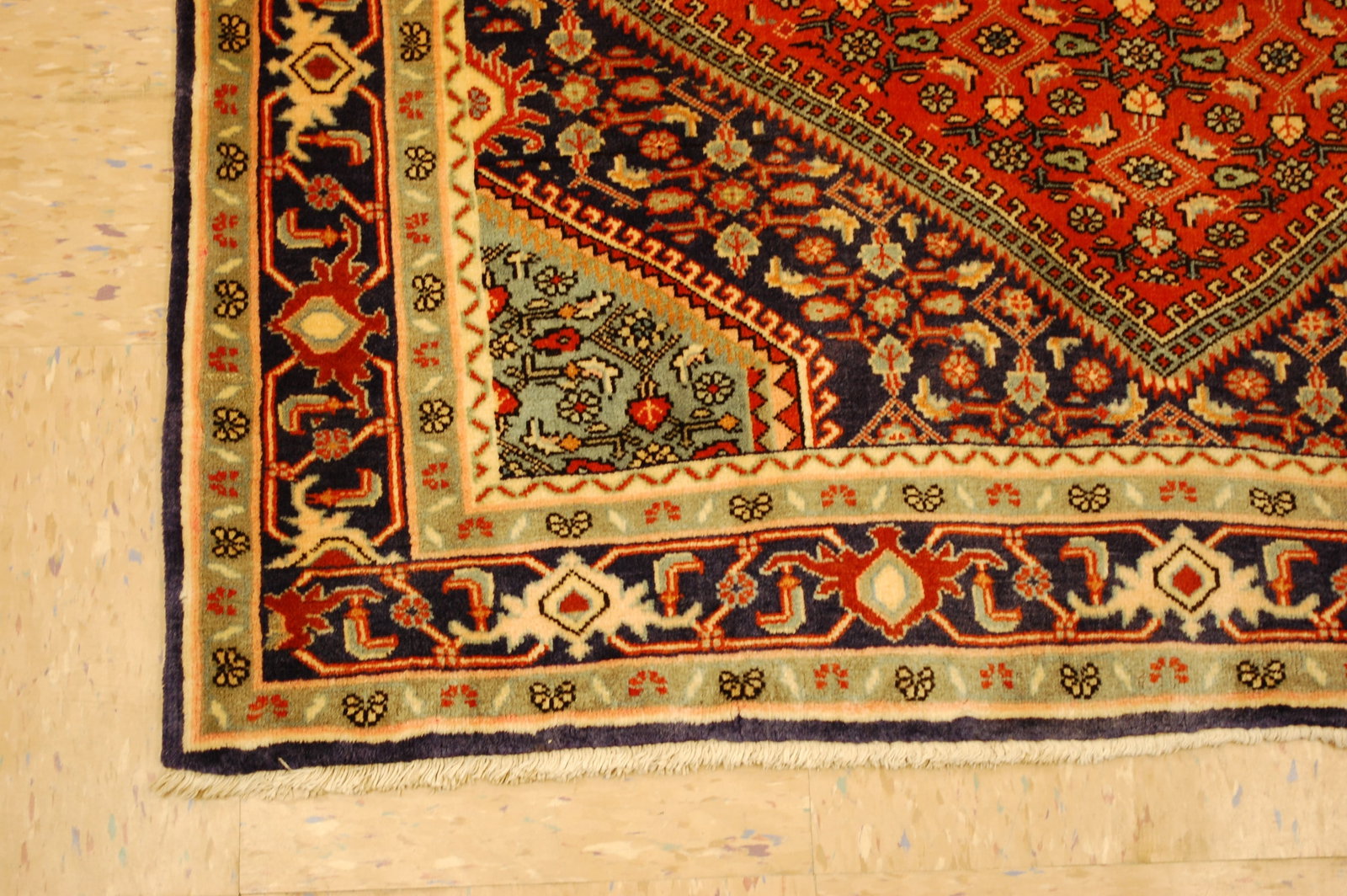 PERSIAN BIJAR RUG 3' 8" X 5'7" - 4