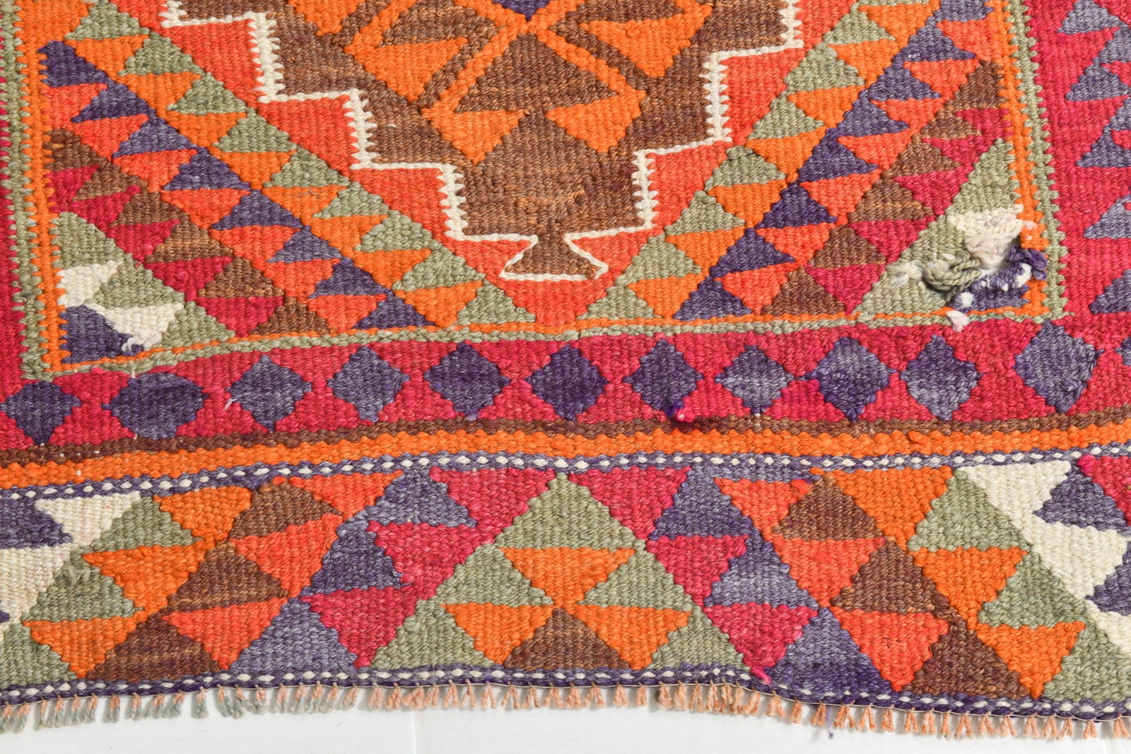 3'1'' x 9'8'' Turkish Handmade Kilim Rug - 33746 - 11