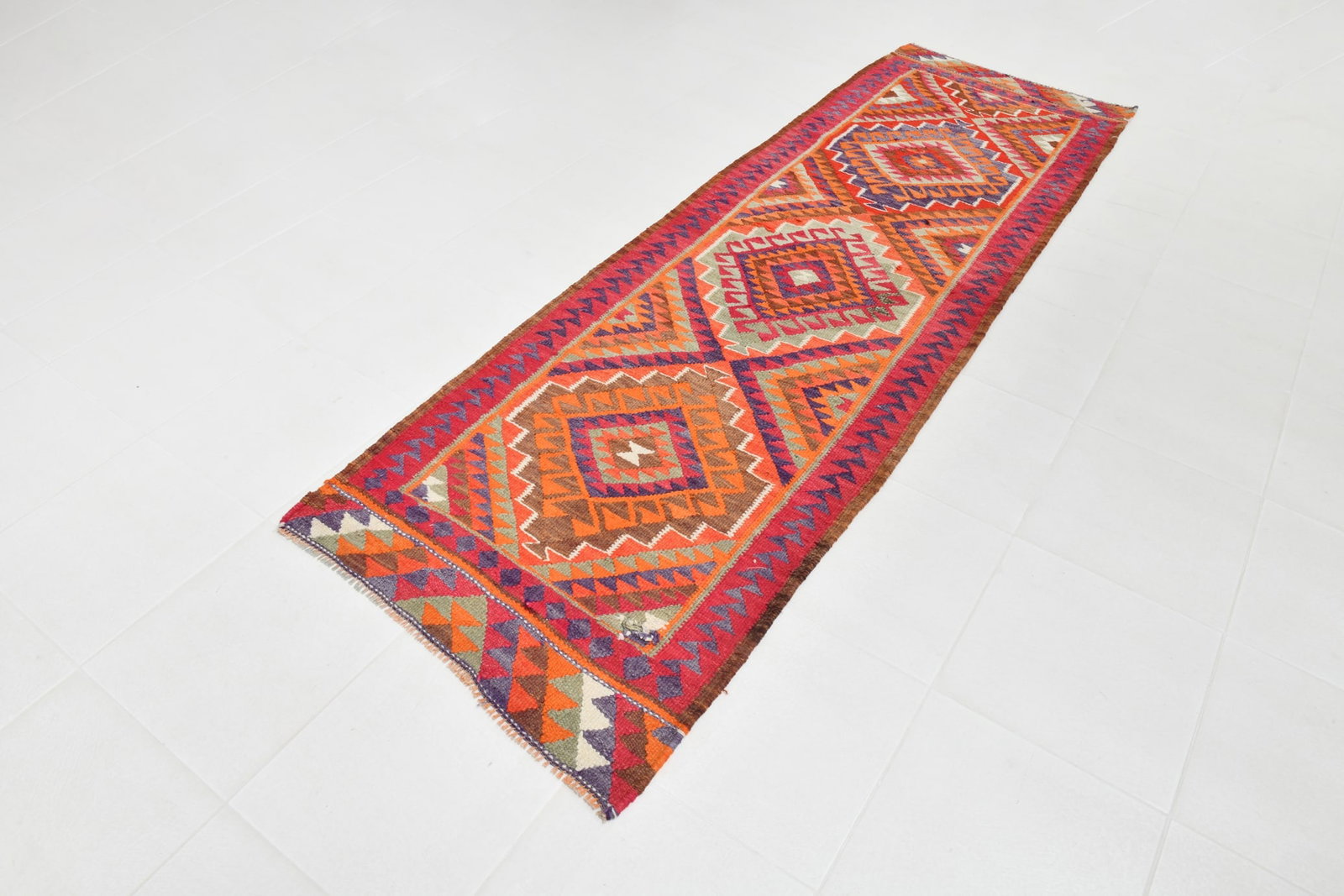 3'1'' x 9'8'' Turkish Handmade Kilim Rug - 33746 - 18