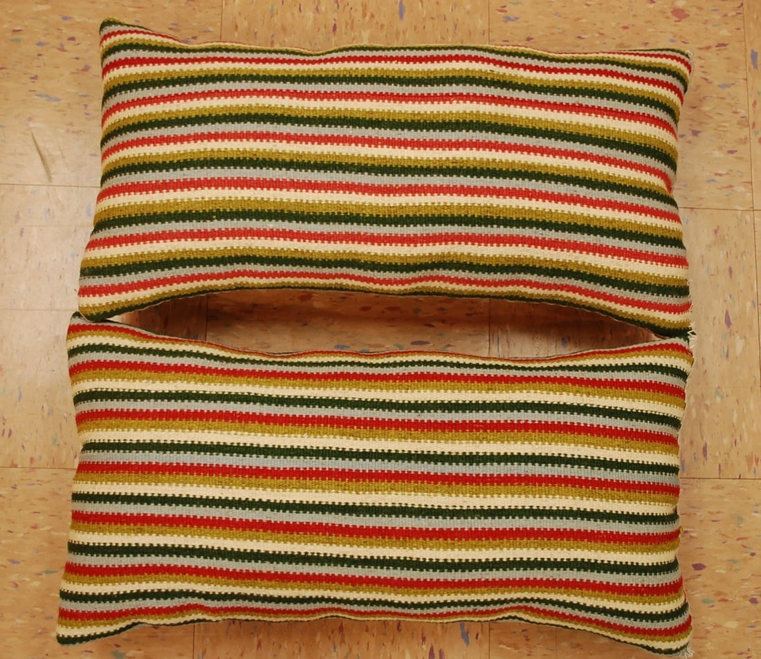 Hand-Made Pillow Cushion Rug 1'3" x 2': Title: Hand-Made Pillow Cushion Rug 1'3" x 2' Description:Antique detailed design hand made functional_useable pillow_cushion with exact size of 1'3" x 2' the pillow is filled with poly- fil premium