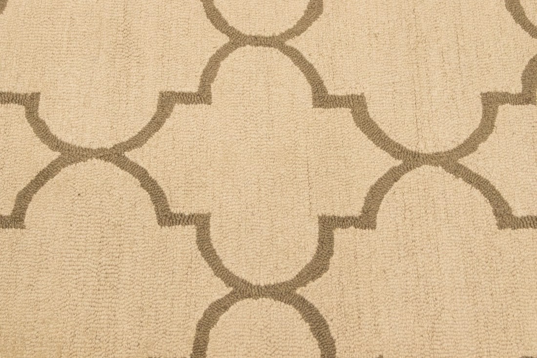 Solar Orange Tie-Dye 5X8 Hand-Tufted Modern Rug - 8