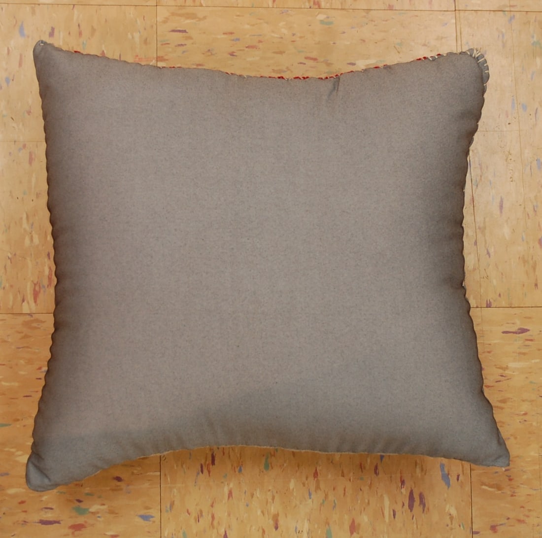 Hand-Made Pillow Cushion Rug 1'6" x 1' 8" - 4