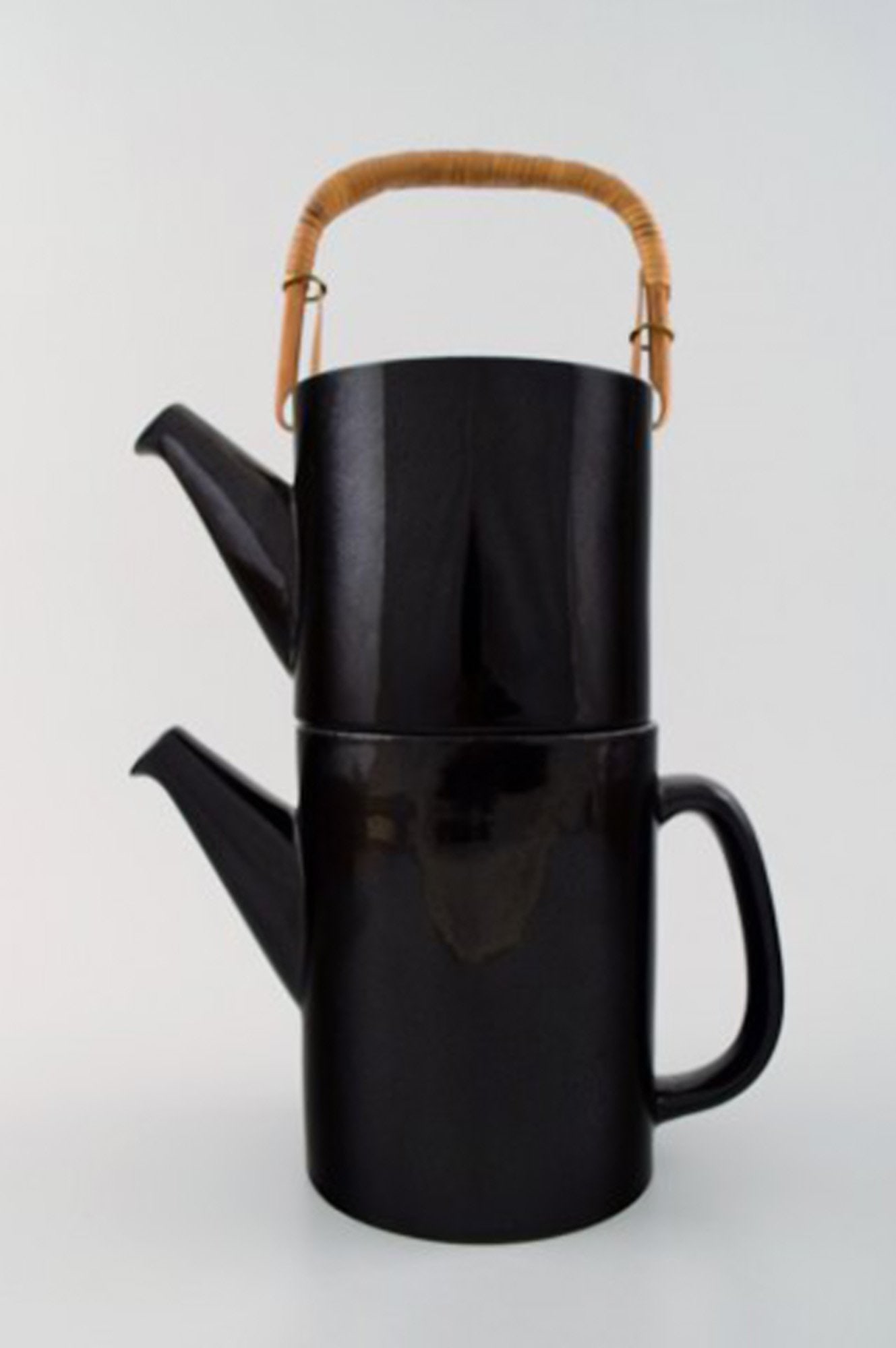 Rare 2-piece teapot, "LA Colorado" design Stig Lindberg, Gustavsberg. - 2