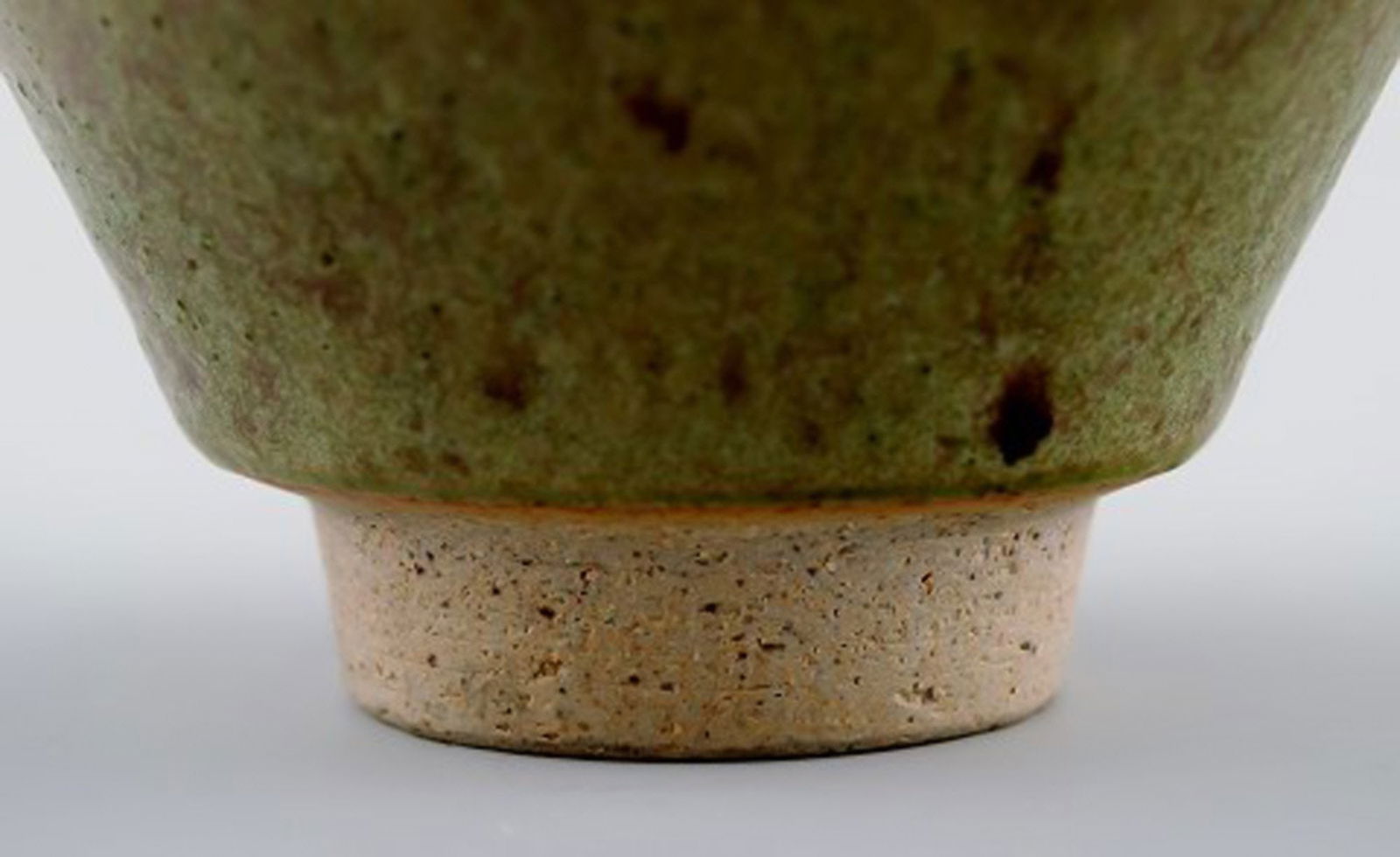 Kähler, Denmark, glazed stoneware vase. - 5