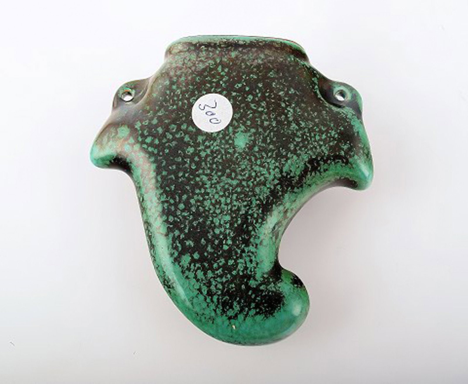 Danish, glazed stoneware wall vases. 2 pcs. in stock. - 5