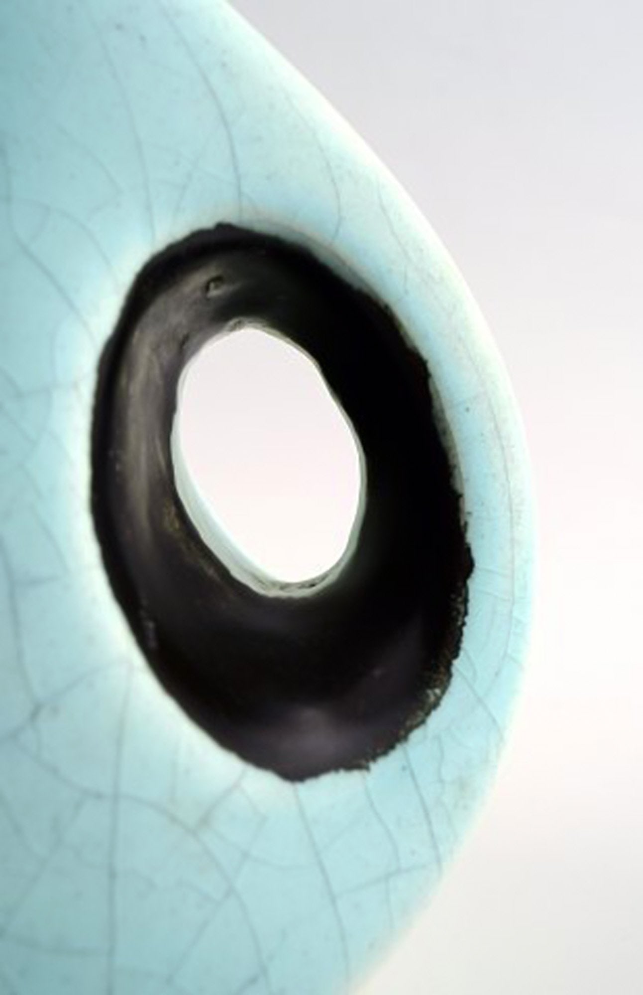 Hans Hedberg (1917-2007) Swedish ceramist. Unique ceramic vase. - 5