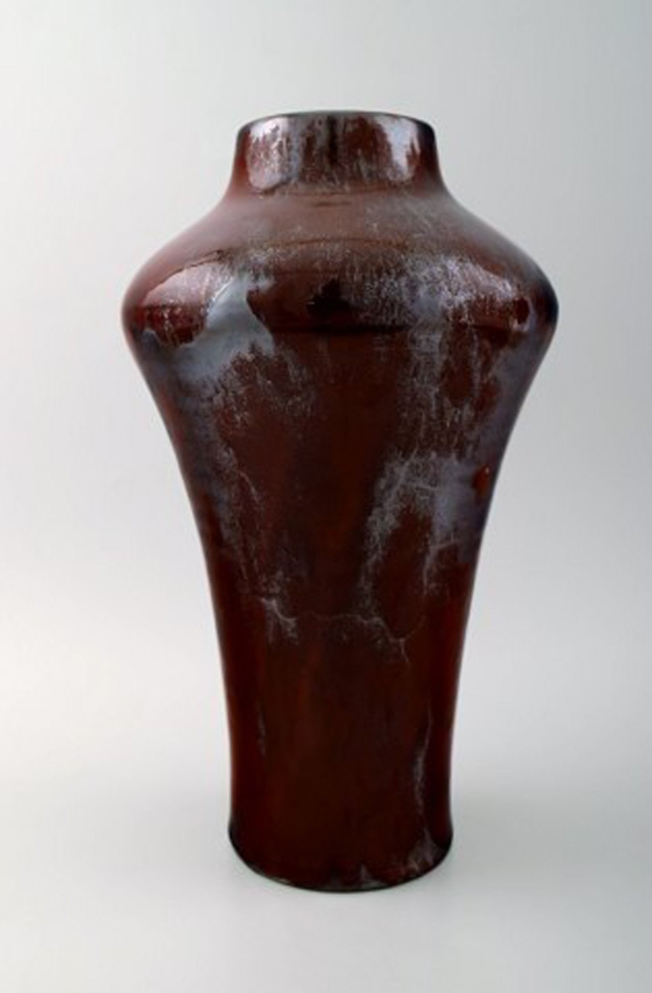 Large and impressive Kähler, luster glaze pottery vase, Karl Hansen Reistrup. - 2