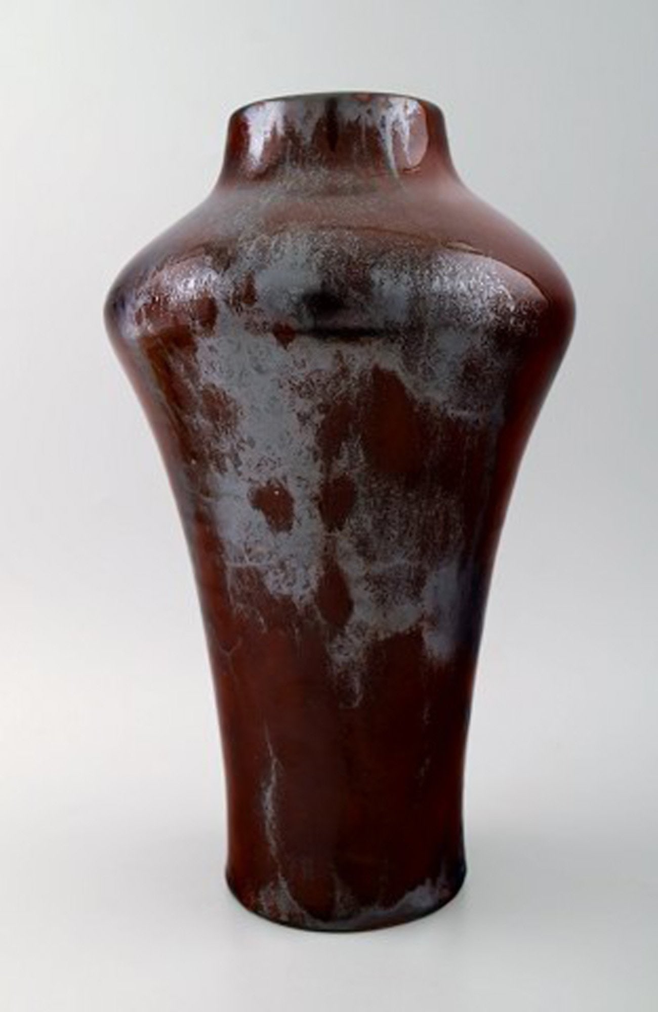 Large and impressive Kähler, luster glaze pottery vase, Karl Hansen Reistrup. - 3