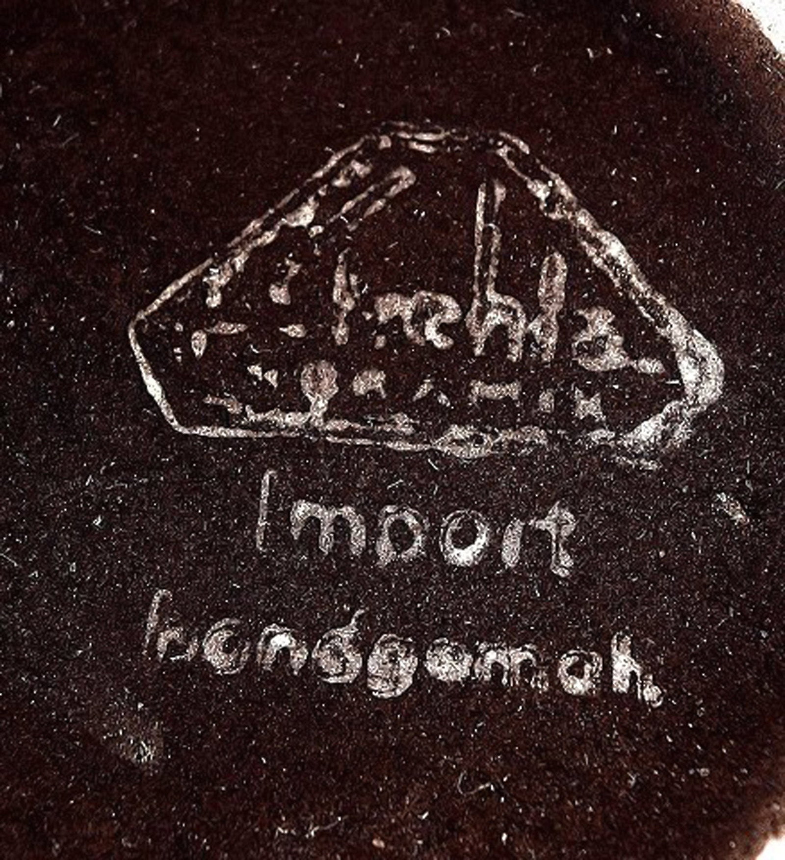 Strehla retro ceramic vase. Hand painted. - 5