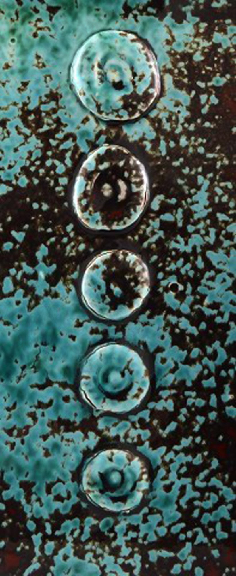 Hans Hedberg (1917-2007) Swedish ceramist. Unique ceramic vase from Hedberg's own workshop in Biot. - 5