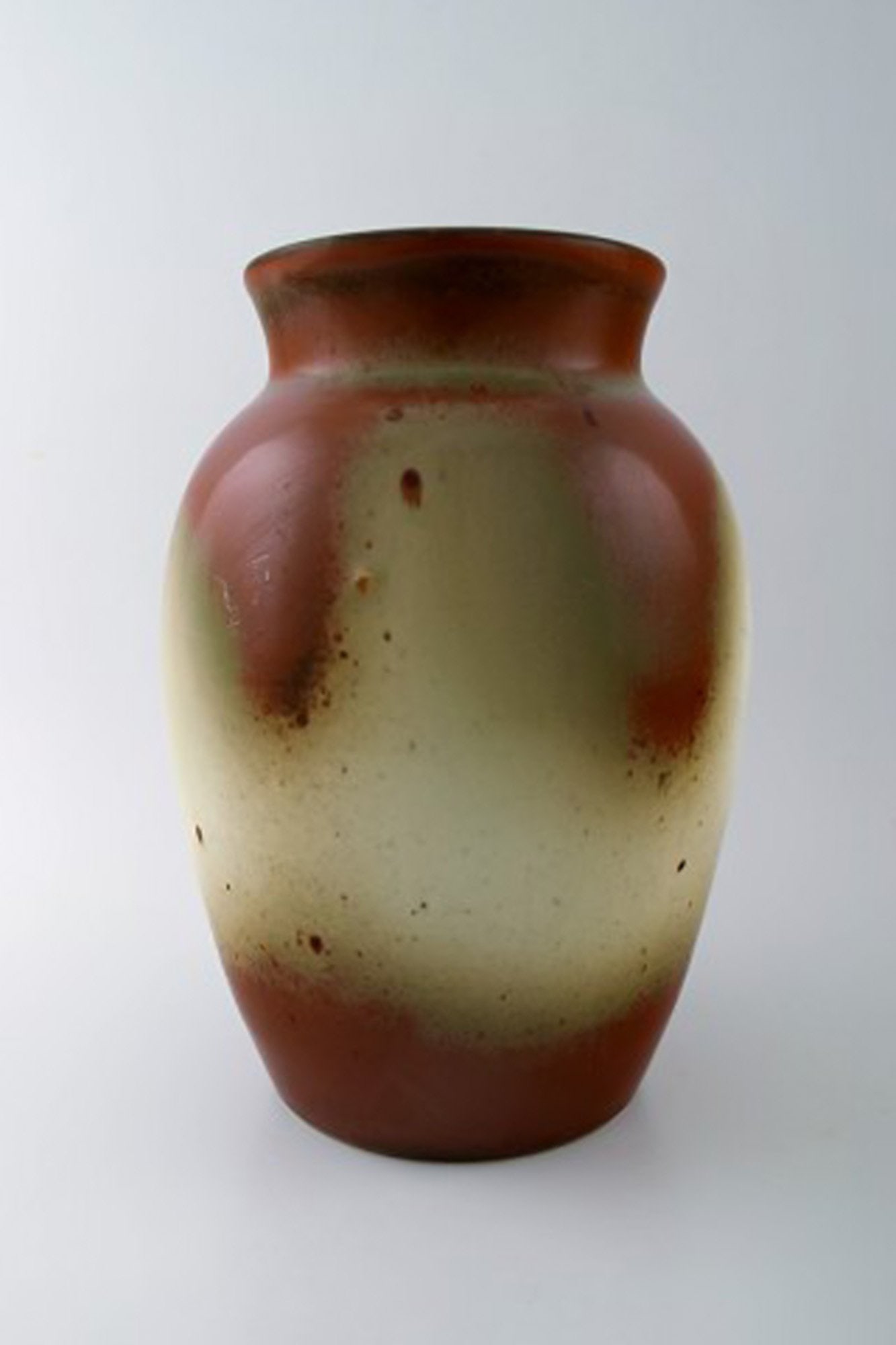 B&G, Bing & Grondahl, presumably Valdemar Pedersen stoneware vase. - 2
