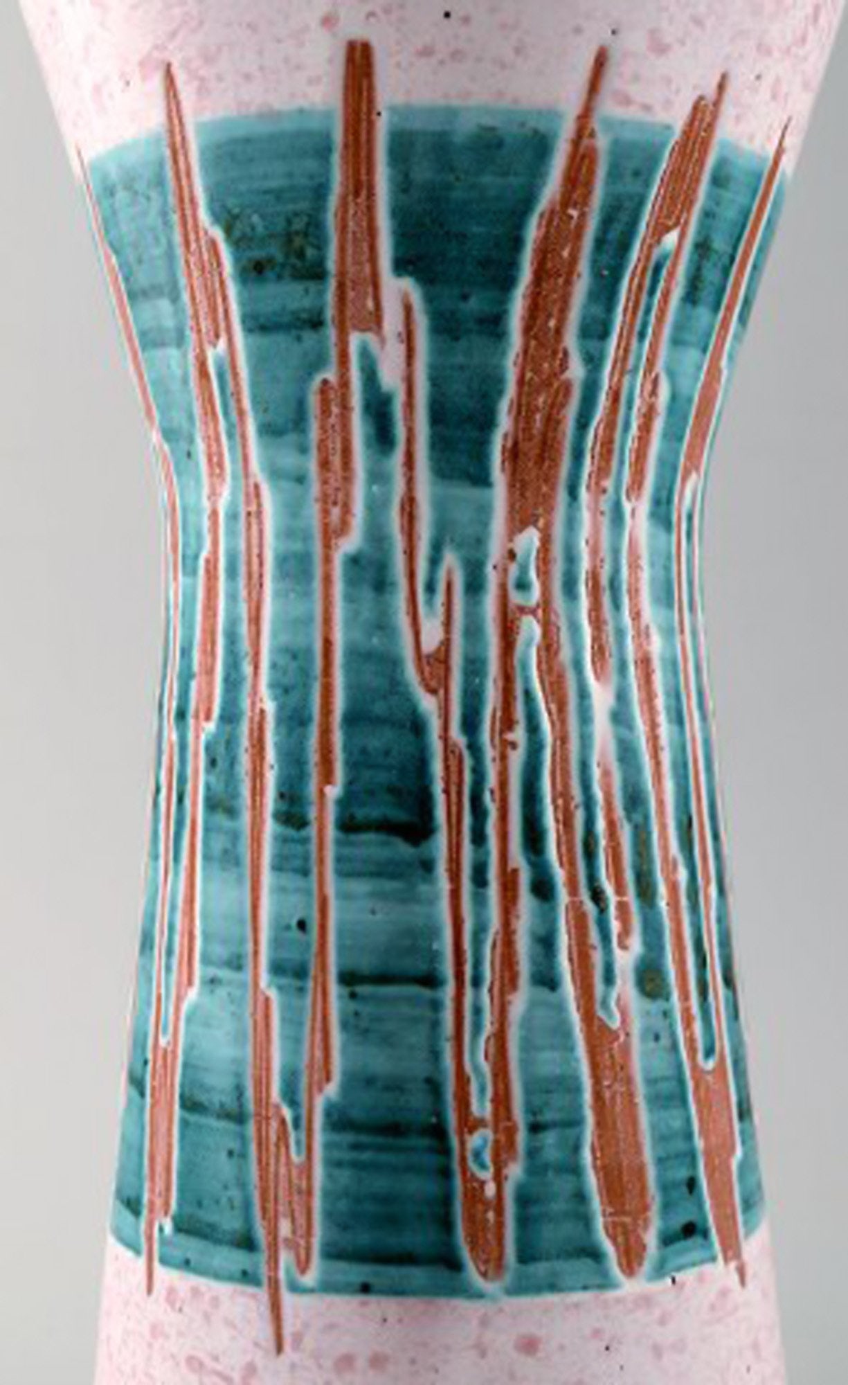 CHARLES VOLTZ for VALLAURIS vase in stoneware. - 5