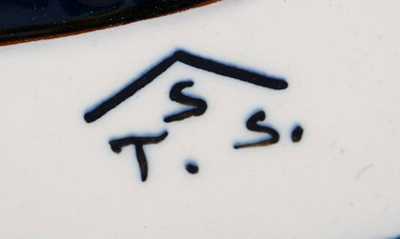 TIMO SARVIMÄKI for the Design House. Large dish with fruits. Sweden 1960 s. - 5