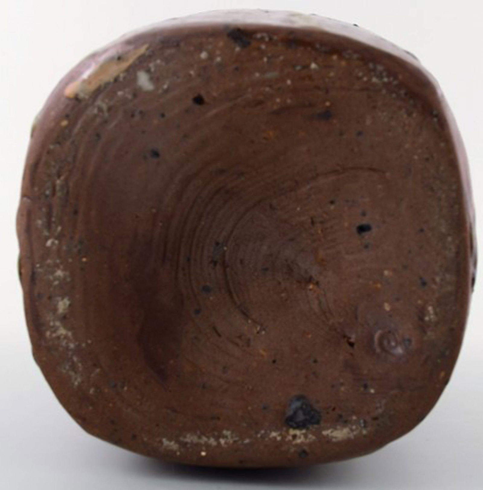 Dorthe Møller, own workshop, ceramic vase in rustic style. Raku burned. - 8