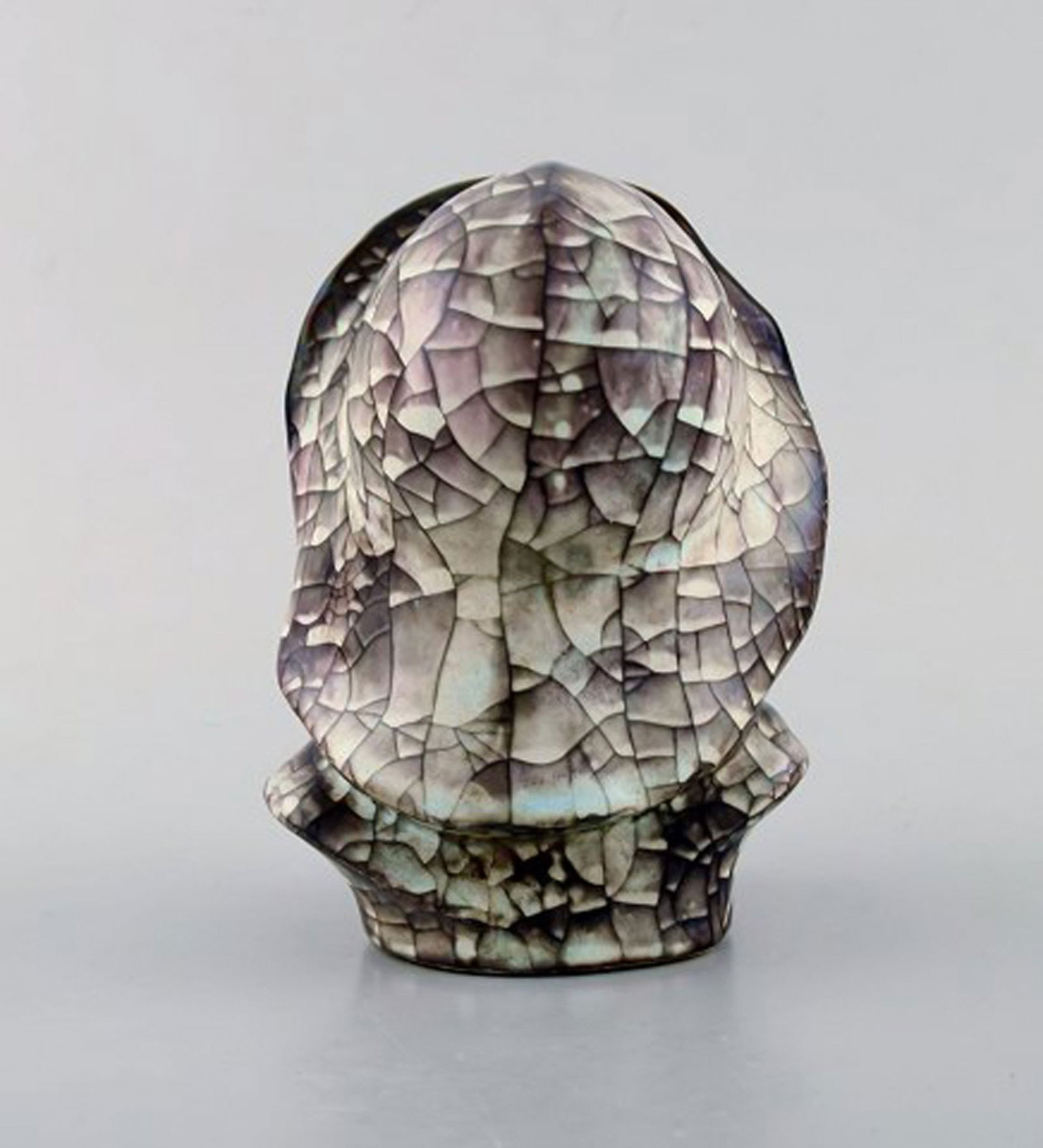 Michael Andersen Ceramics from Bornholm. A pair of heads, national costume, hand painted. - 4