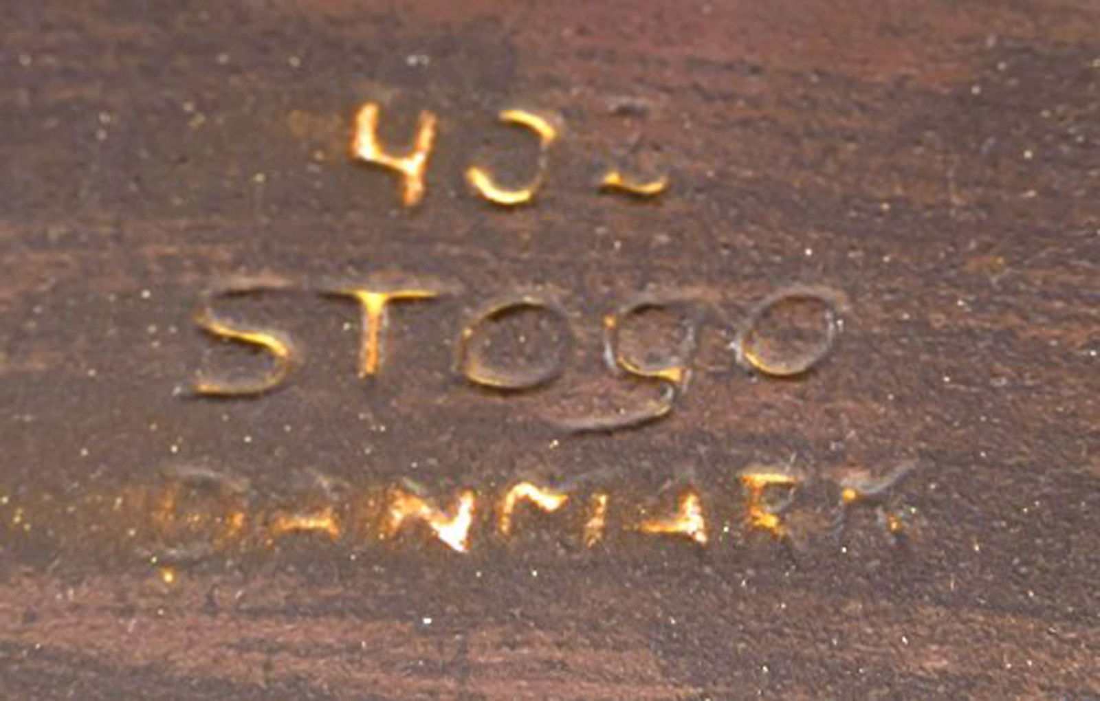 Stogo, Denmark. Stylish vase in glazed ceramics. Beautiful glaze in turquoise shades. 1960 / 70's. - 7