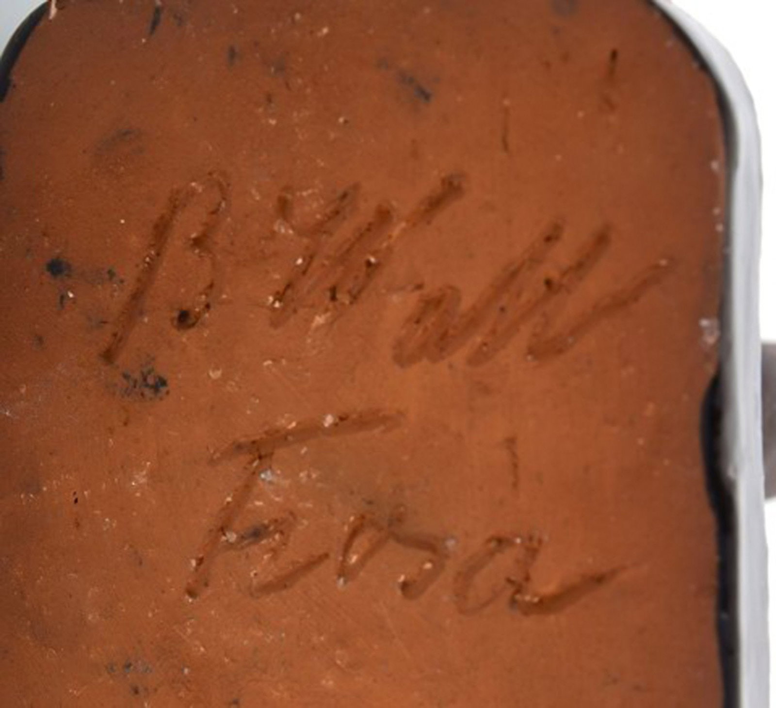 Bengt Wall, Sweden. Balinese girl in raw and glazed ceramics. 1950's. - 6