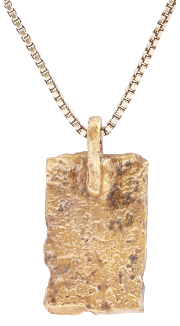 RARE VIKING WOMAN WARRIOR’S BRACELET PENDANT NECKLACE - 2