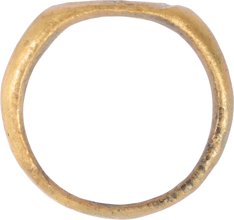MEDIEVAL CHRISTIAN RING, SIZE 7 ½ - 2