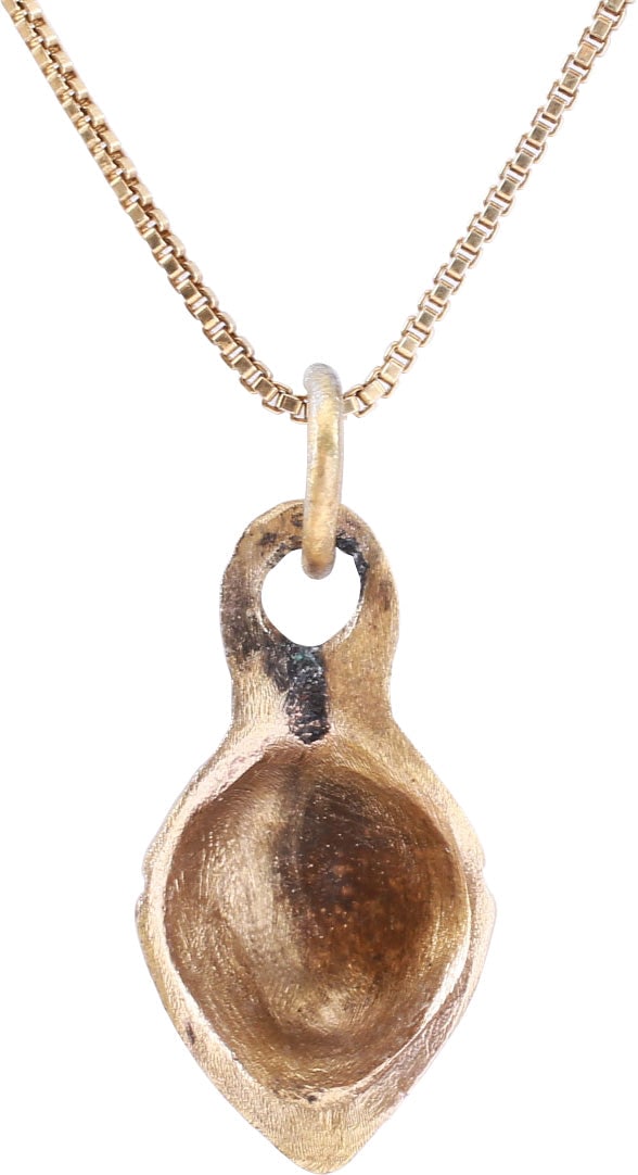 ANCIENT ROMAN SHELL PENDANT NECKLACE C.100-350 AD. - 2