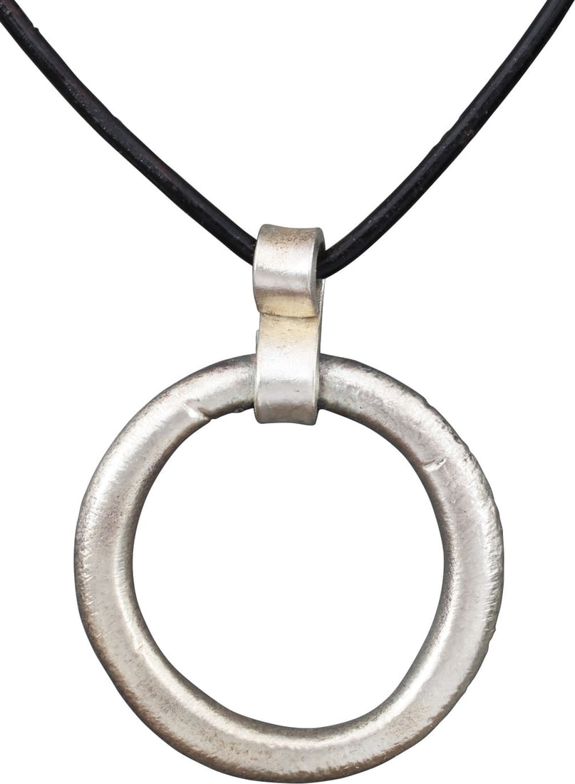 CELTIC PROSPERITY RING NECKLACE, C.300-100 BC. - 2