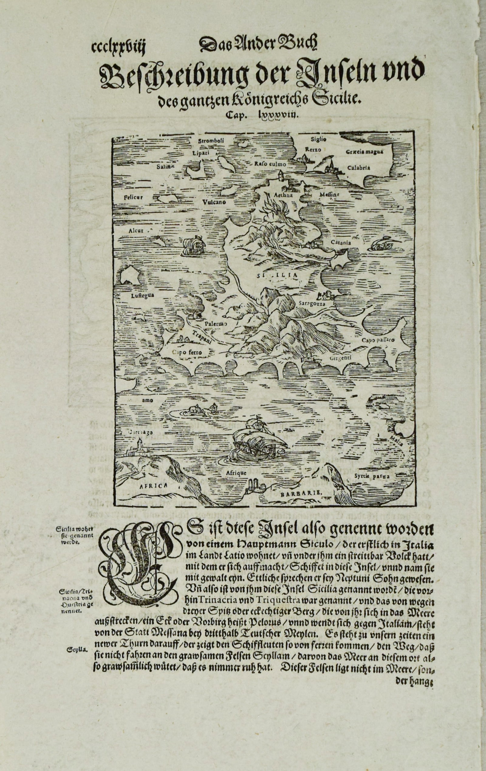 1598 Munster/Petri Maps of Elba [verso] Sicily -- Elba [verso] Sicilia: Title:1598 Munster/Petri Maps of Elba [verso] Sicily -- Elba [verso] SiciliaCartographer: Munster / PetriYear/Place:1598 c., BaselMap Dimensions:Sicily side: 6.3 X 5 in.; Elba: 4.9 X 6