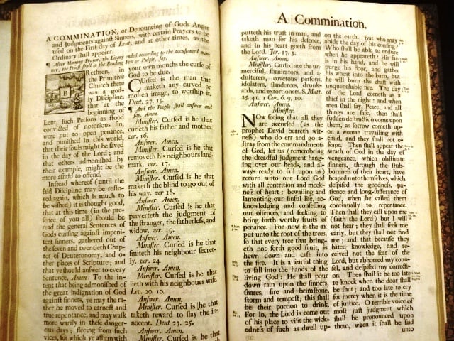 1724 Folio Book of Common Prayer - 4