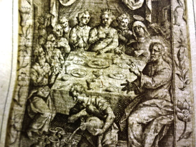 1680 Bartoli Engraving Pluto Entering Underworld - 2