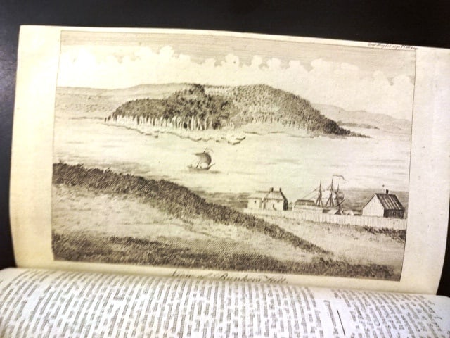 1790 Gentleman's Magazine Bunker Hill Engraving - 2