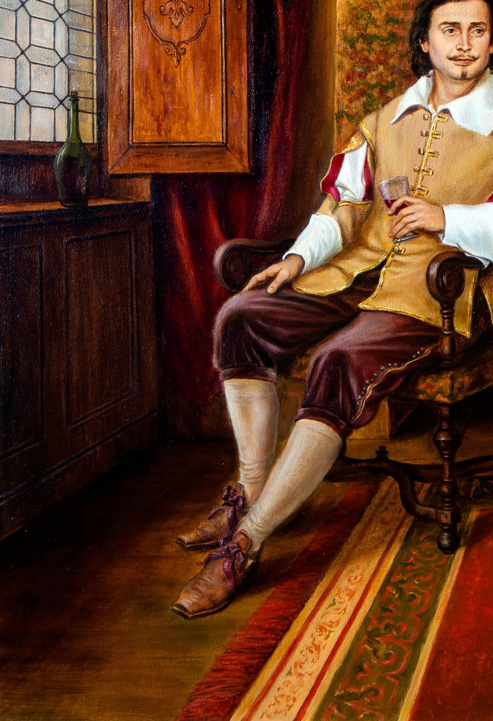 Oil painting In anticipation Valeriy Bulat - 6