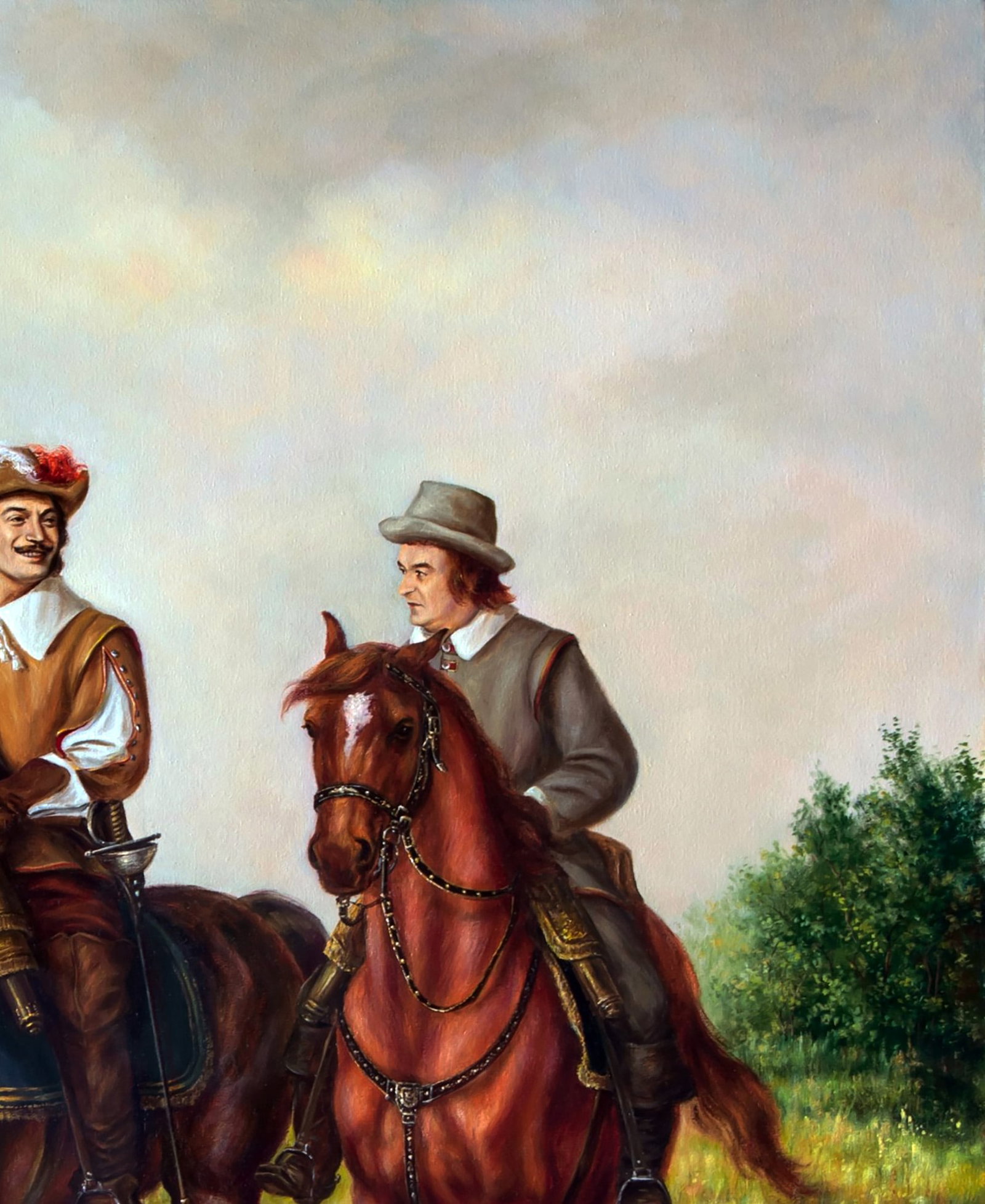 Oil painting Provincial air Valeriy Bulat - 5