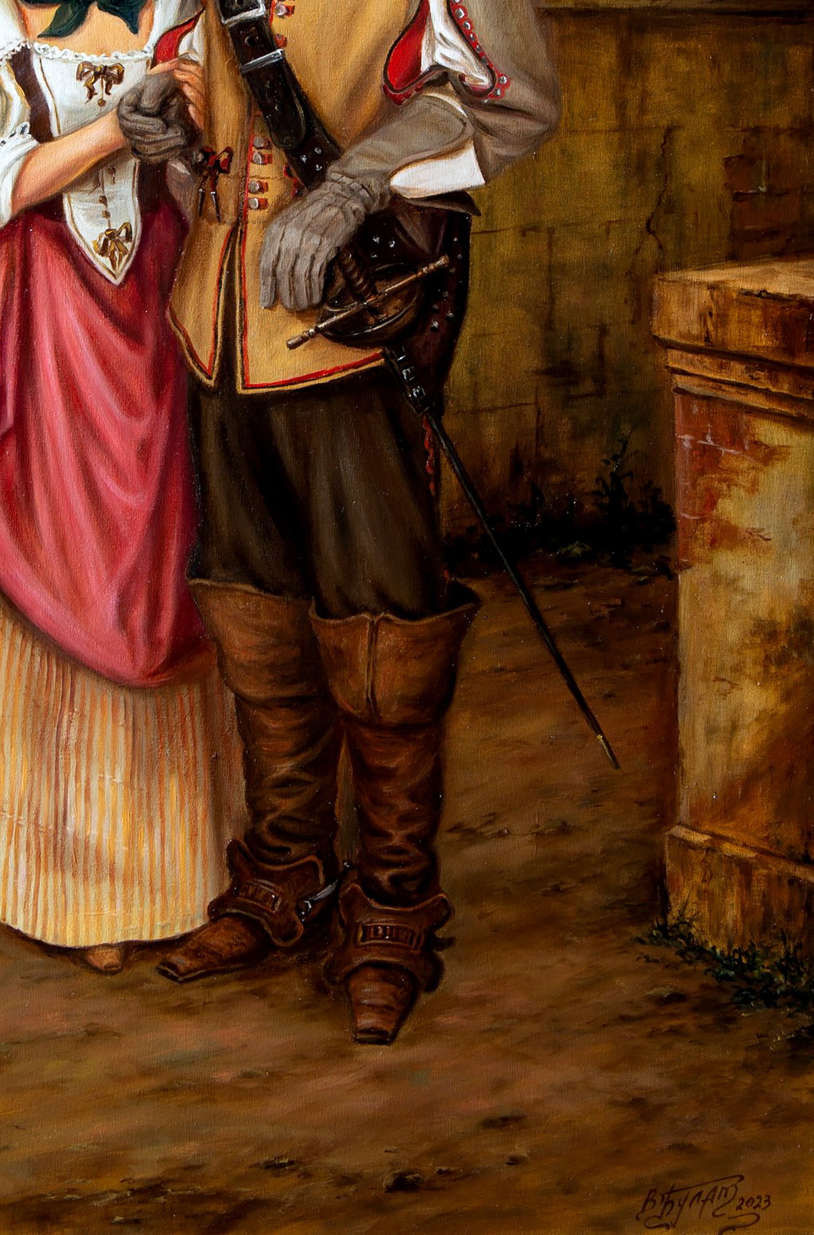 Oil painting Maybe in the future Valeriy Bulat - 7