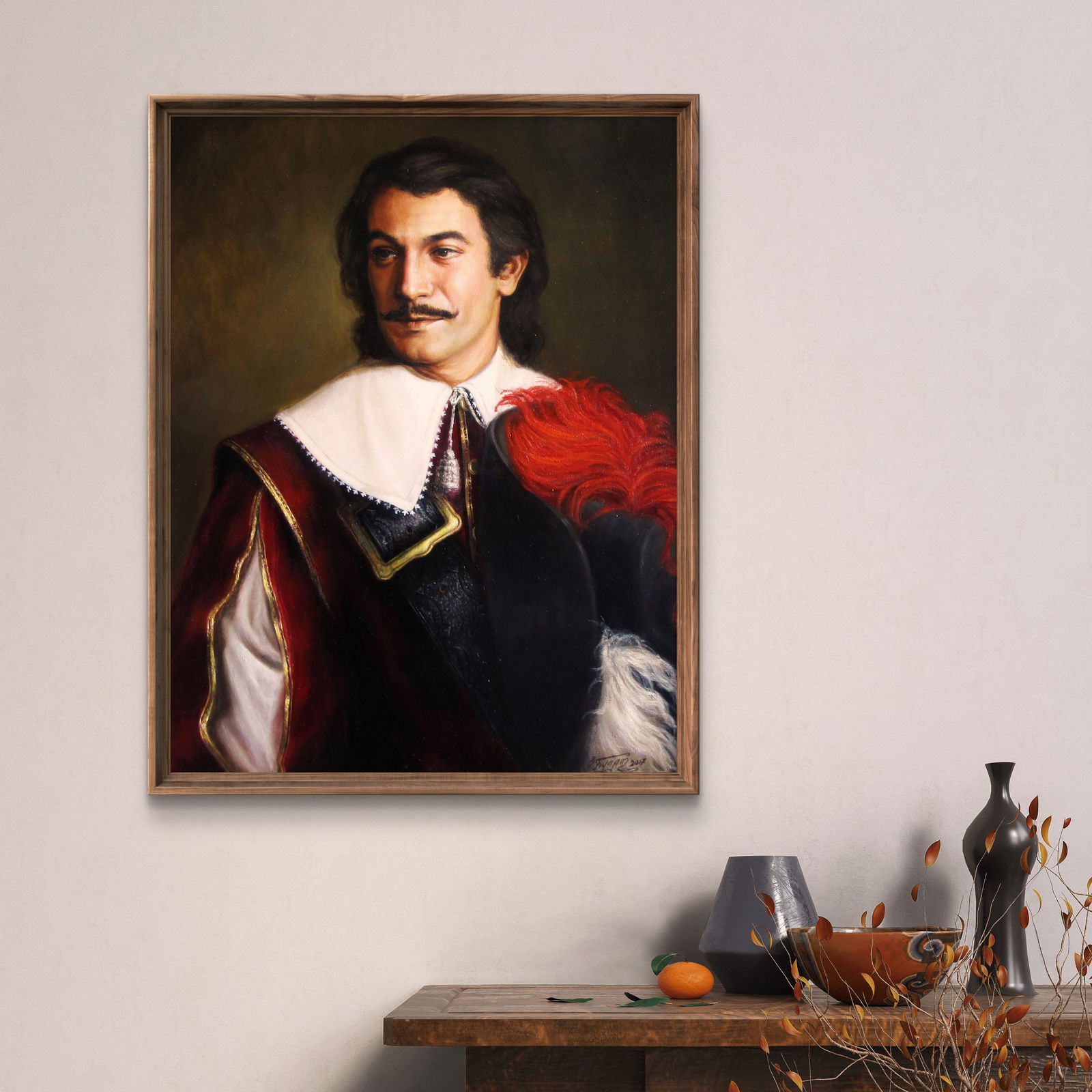 Oil painting The Brave Gascon Valeriy Bulat - 3