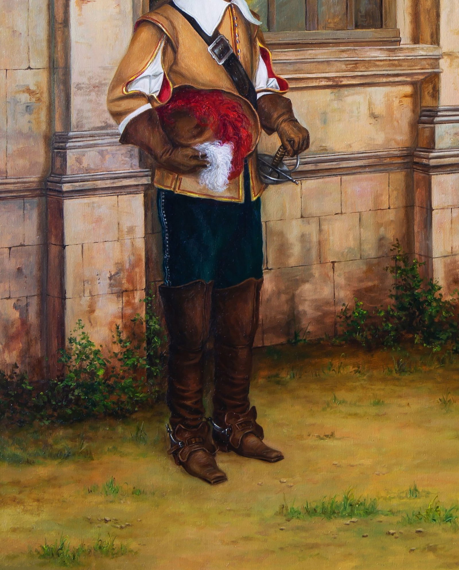 Oil painting Paris is not paved with handkerchiefs Valeriy Bulat - 6