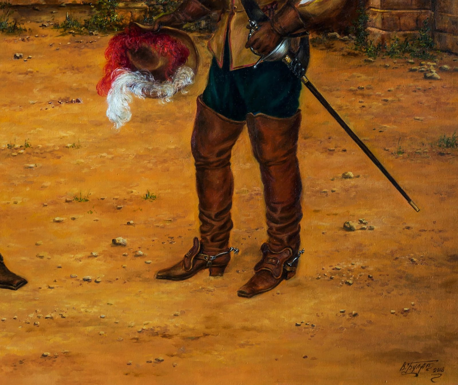 Oil painting Miracle Balm Valeriy Bulat - 7