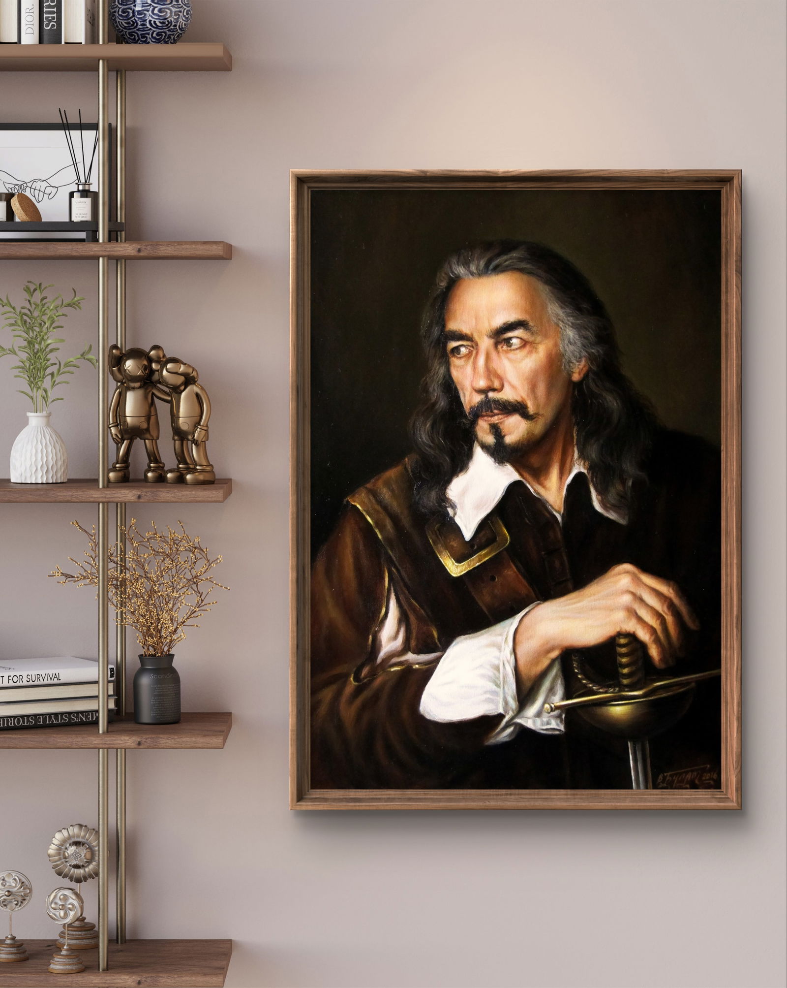 Oil painting Self-portrait Valeriy Bulat - 2