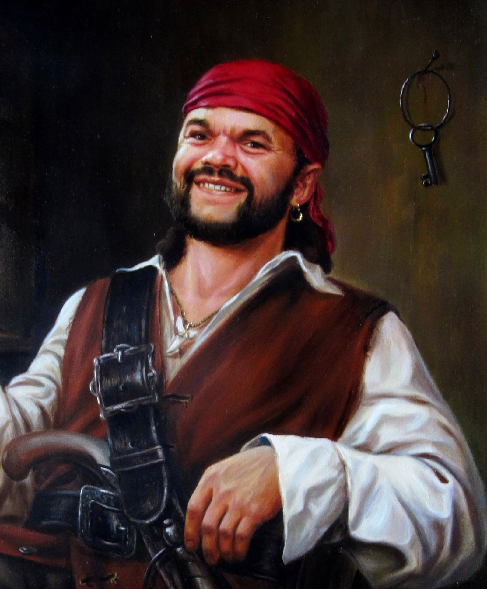 Oil painting The course is the same, The same path Valeriy Bulat - 5