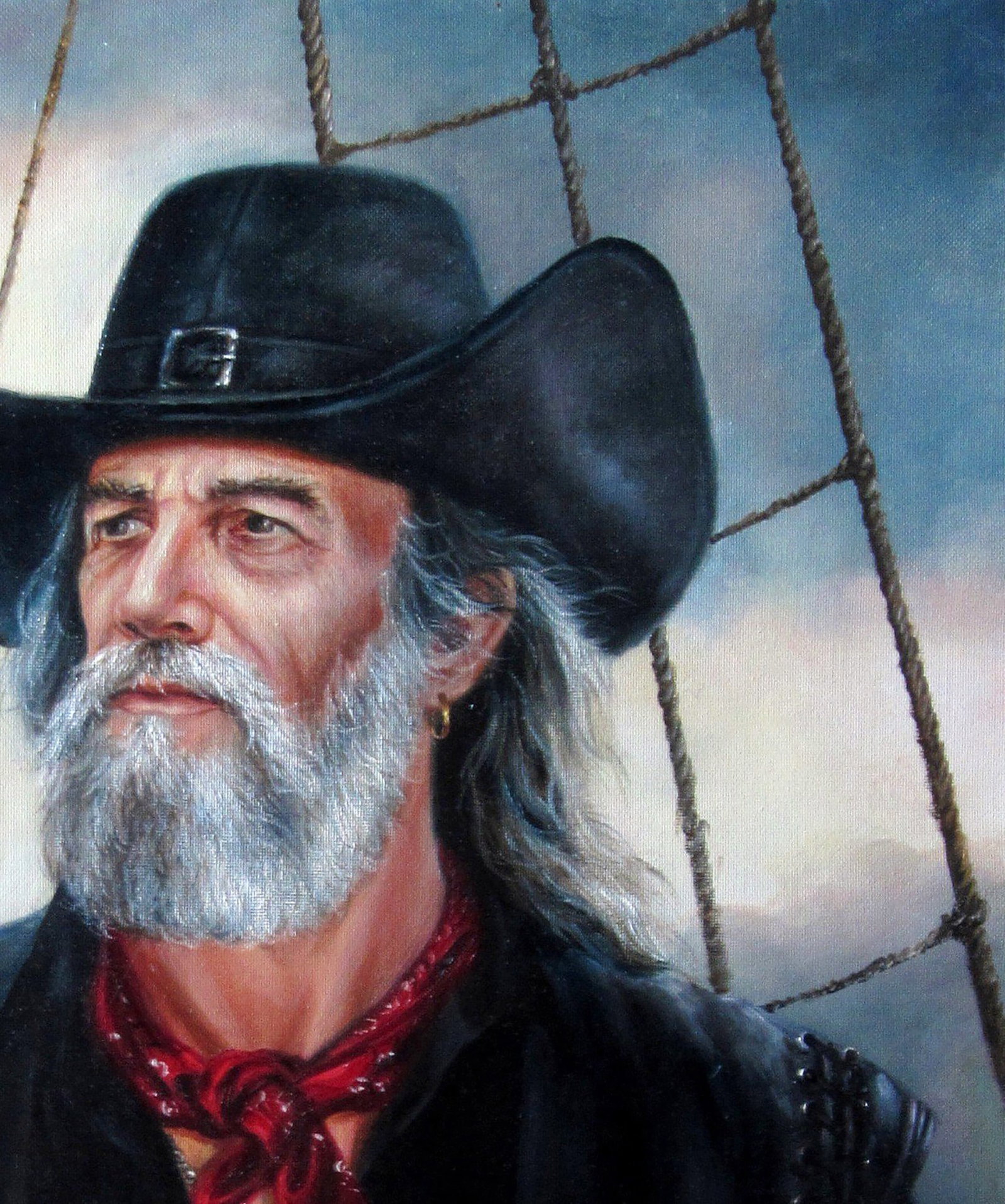 Oil painting Sea Wolf Valeriy Bulat - 5