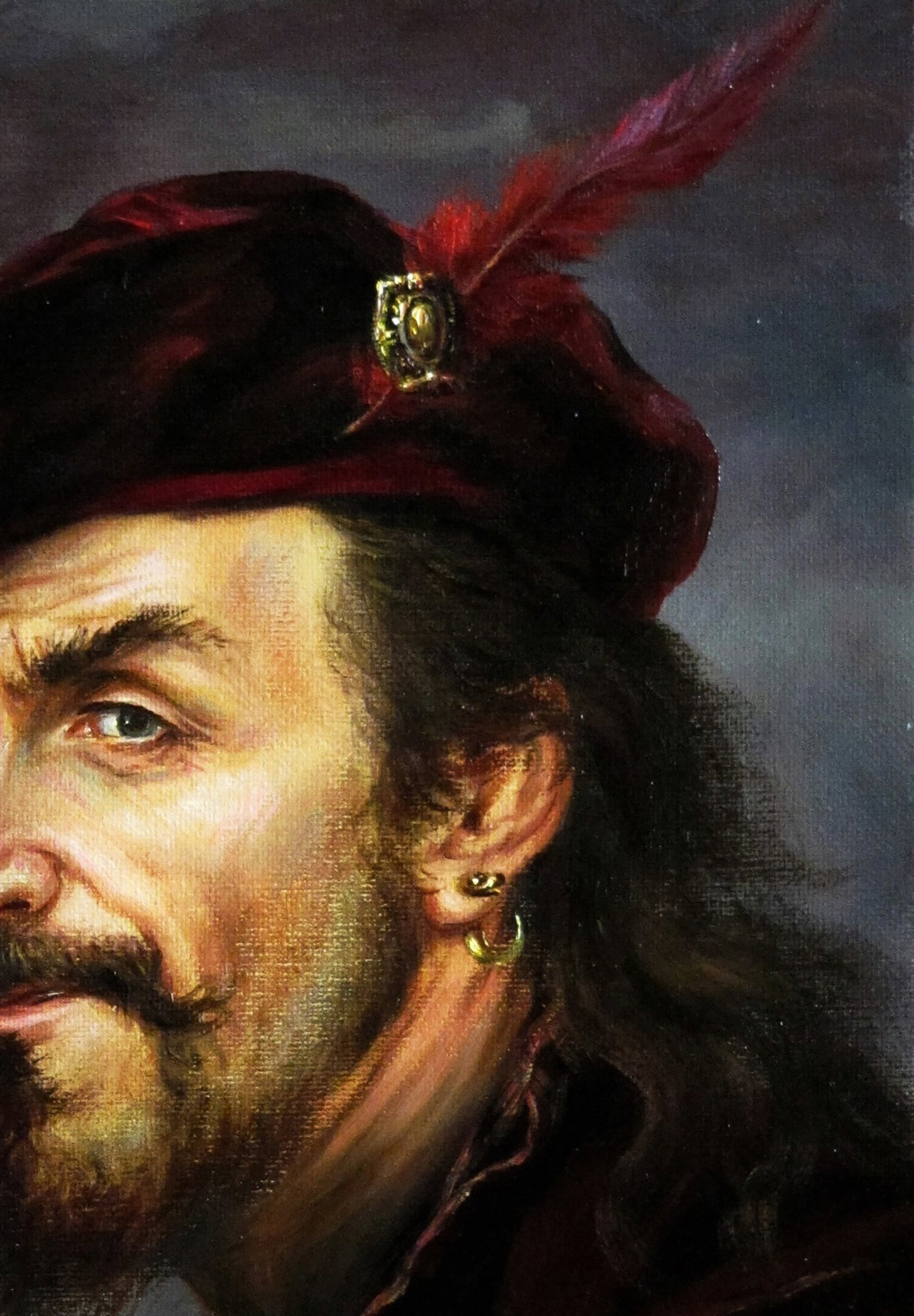 Oil painting I deny everything and that is my essence Valeriy Bulat - 5