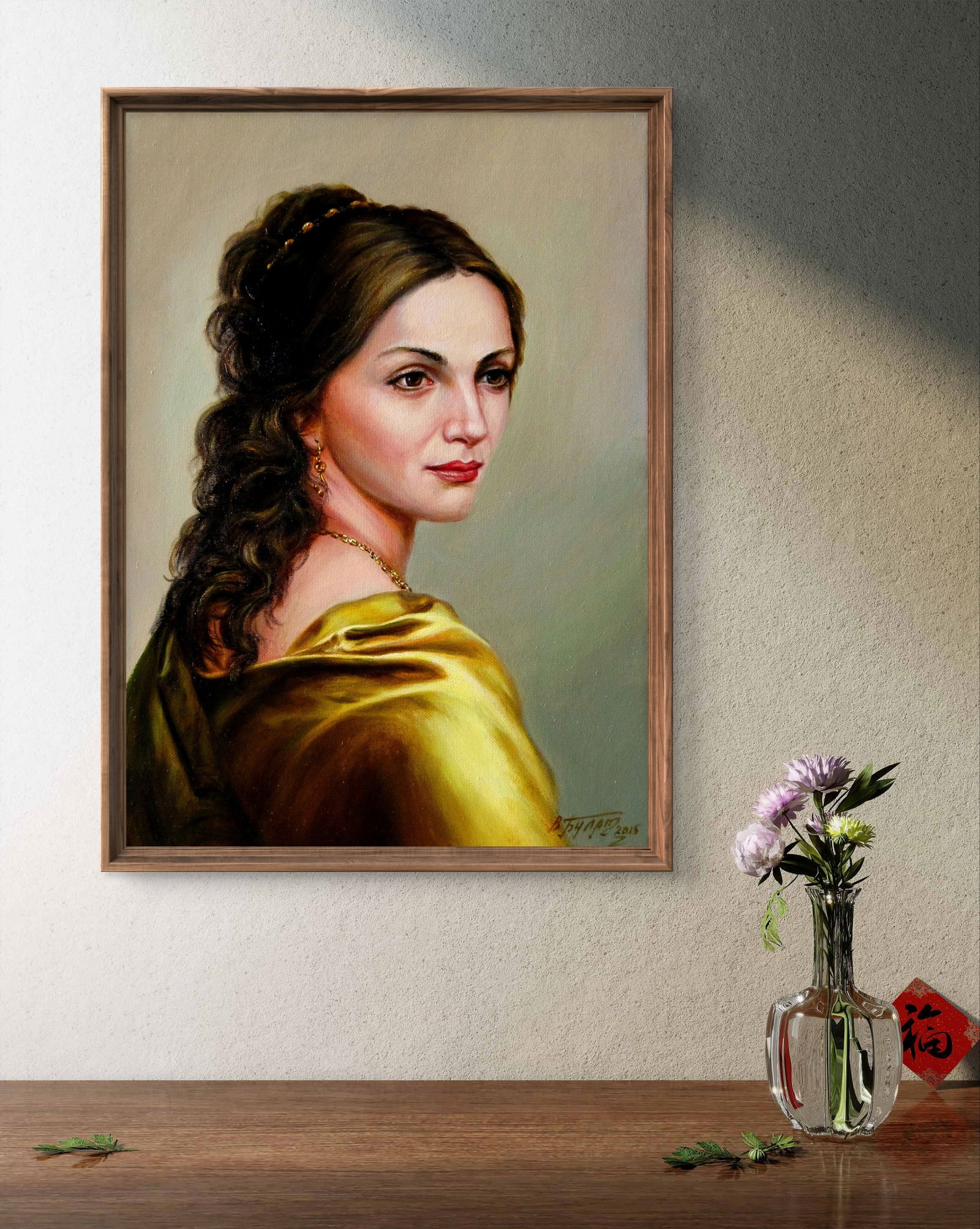 Oil painting Amber light Valeriy Bulat - 2