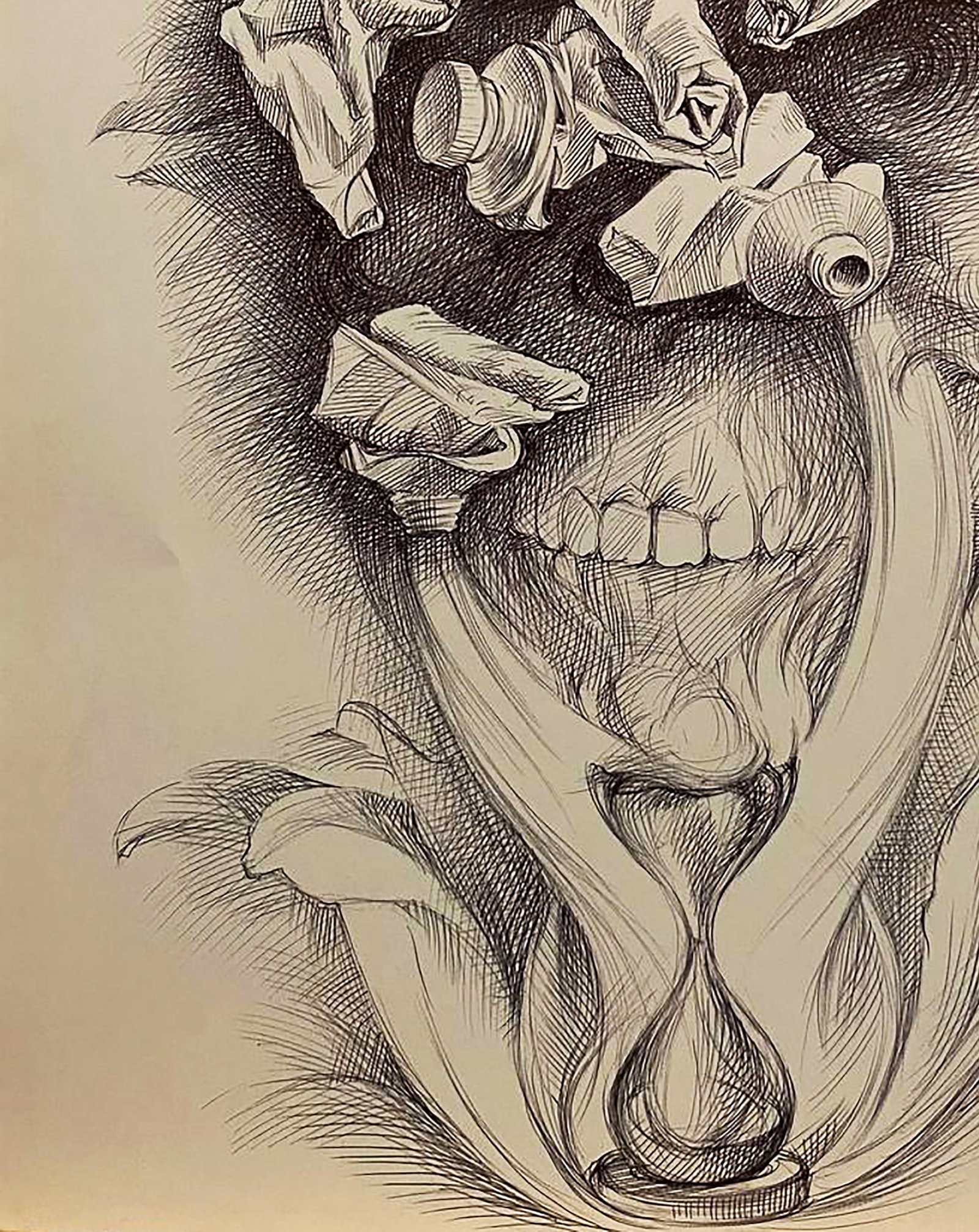 Pen painting Time to improve your skills Natalia Bulat - 4