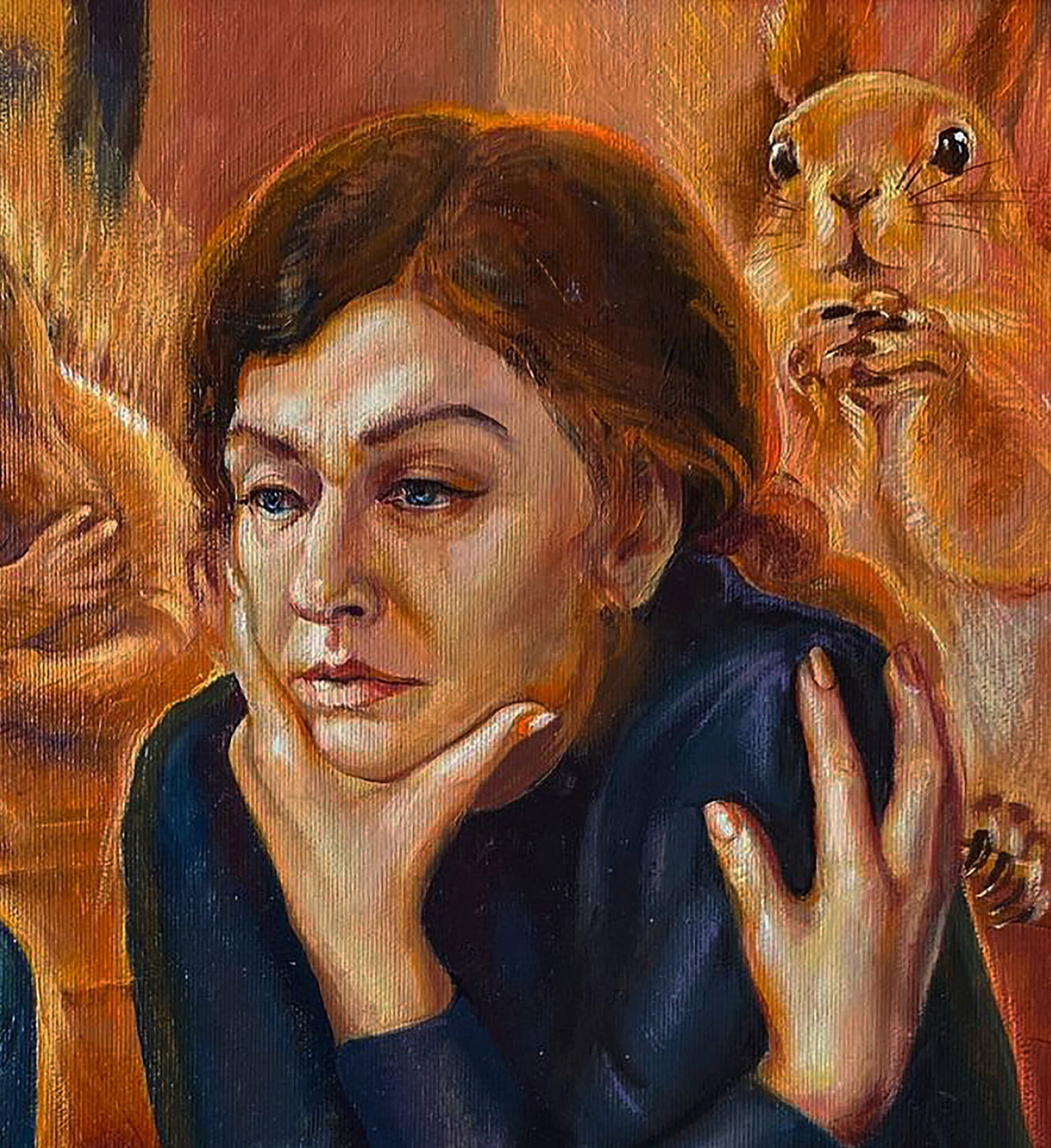 Oil painting After absinthe Natalia Bulat - 4