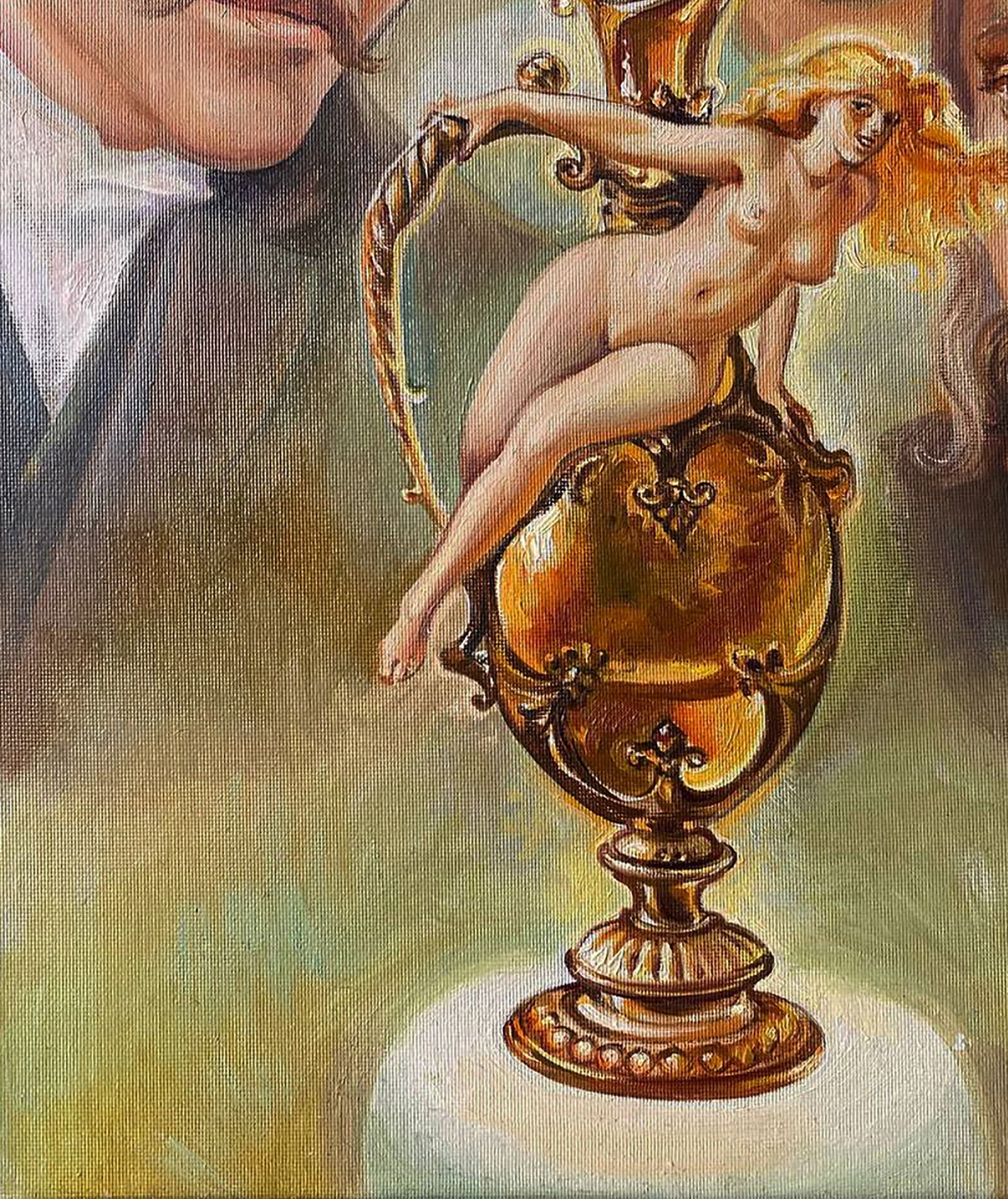 Oil painting Connoisseurs of beauty Natalia Bulat - 4