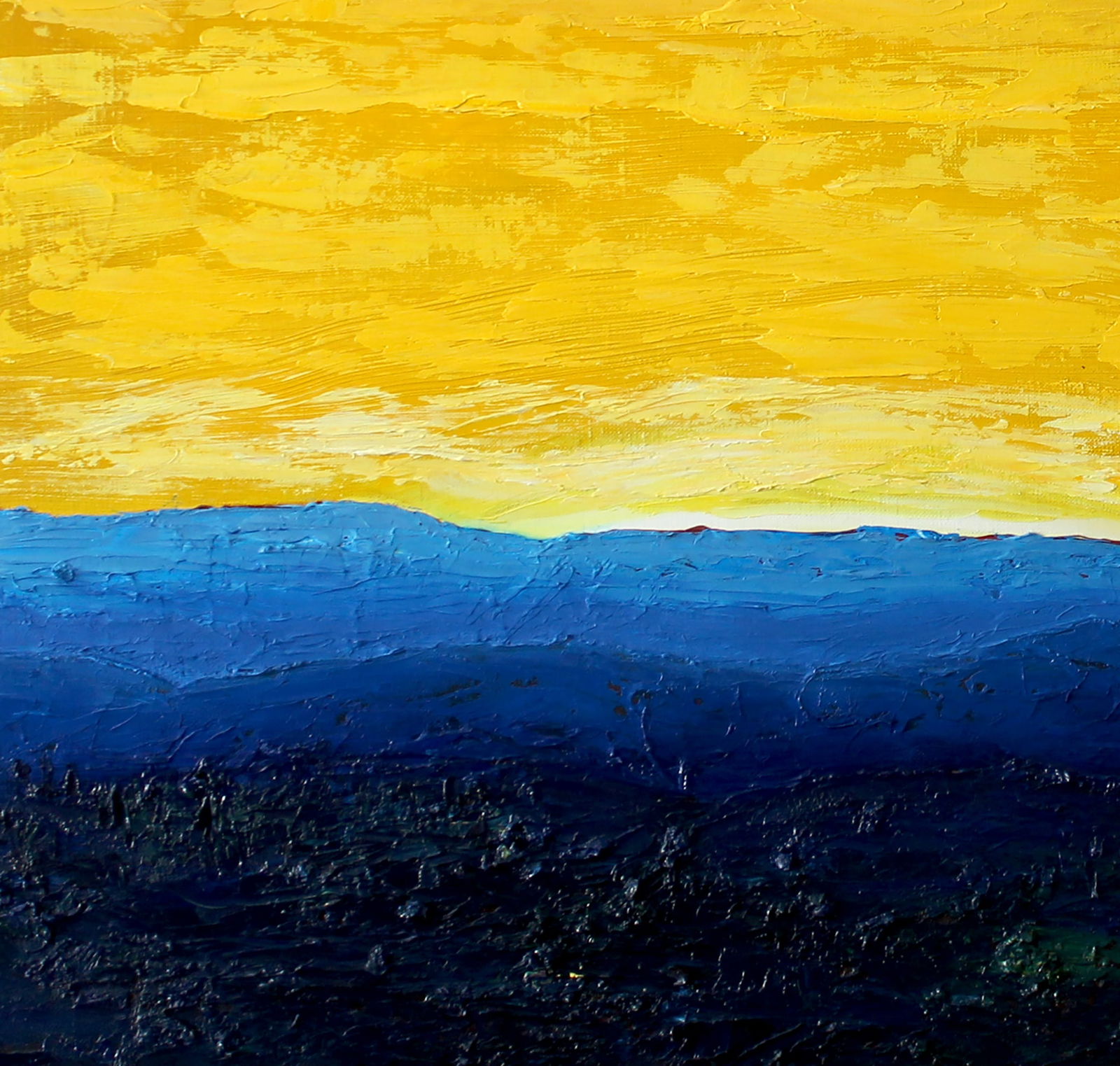 Oil painting Yellow dawn Andriy Klishyn - 4