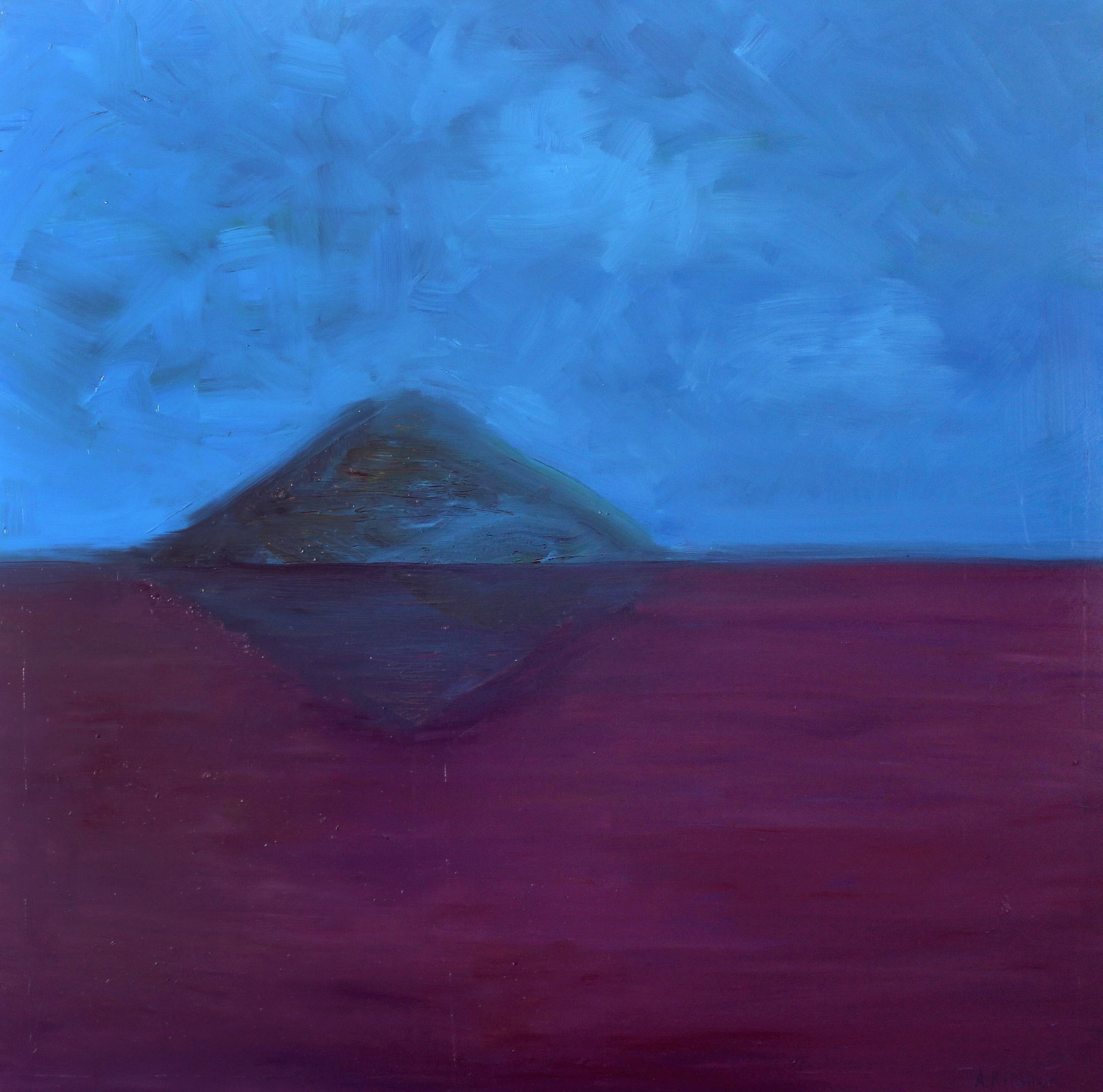 Oil painting Island Andriy Klishyn: Title: Oil painting Island Andriy Klishyn Description: 11KLISH Painter: Andriy Klishyn Size: 100x100 cm/39.37x39.37 inches Components: oil, canvas Original painting CONDITION: excellent ARTIST: Born o