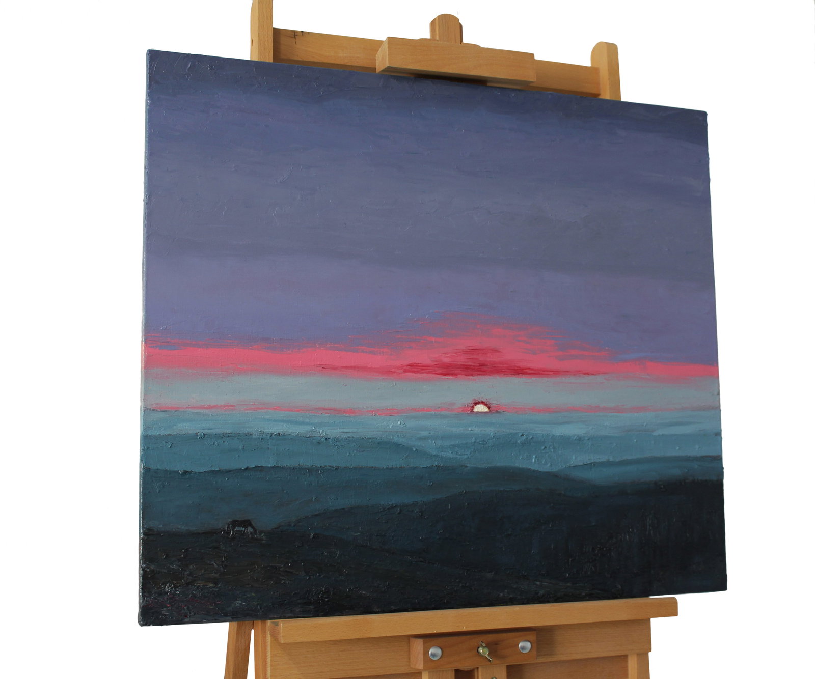 Oil painting Dawn sky Andriy Klishyn - 6
