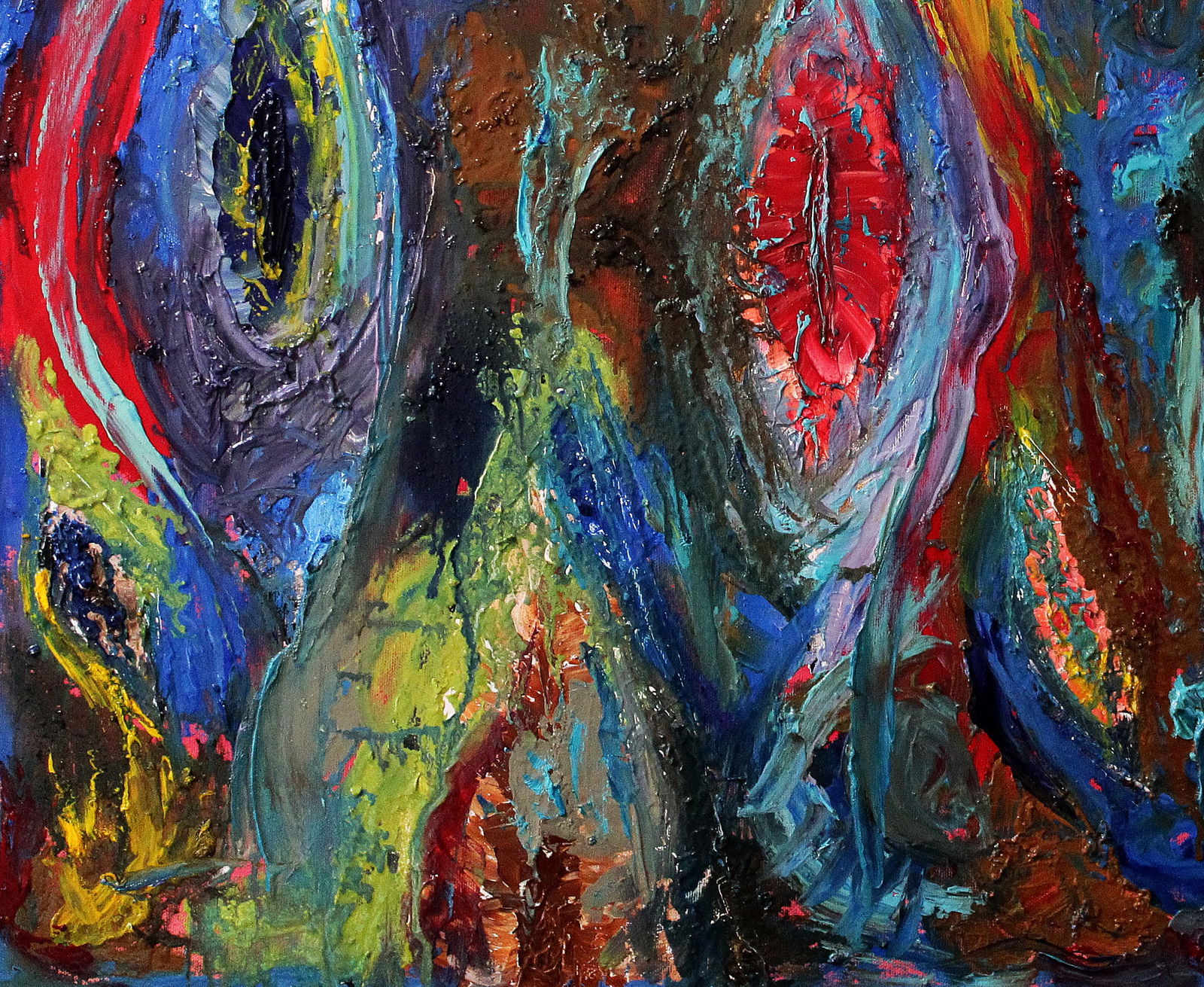 Oil painting Three girls Andriy Klishyn - 4